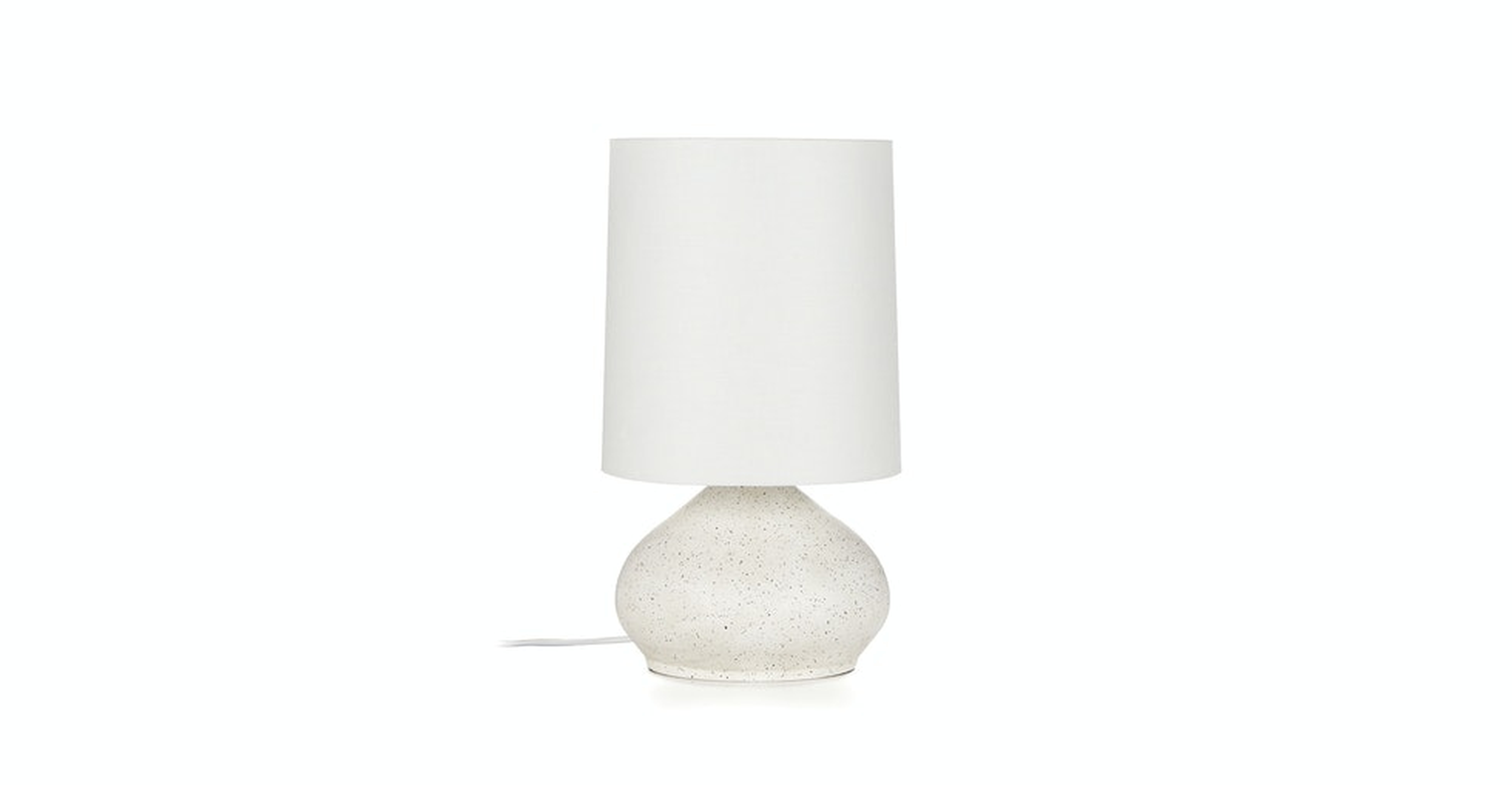 Rama White 21" Table Lamp - Article