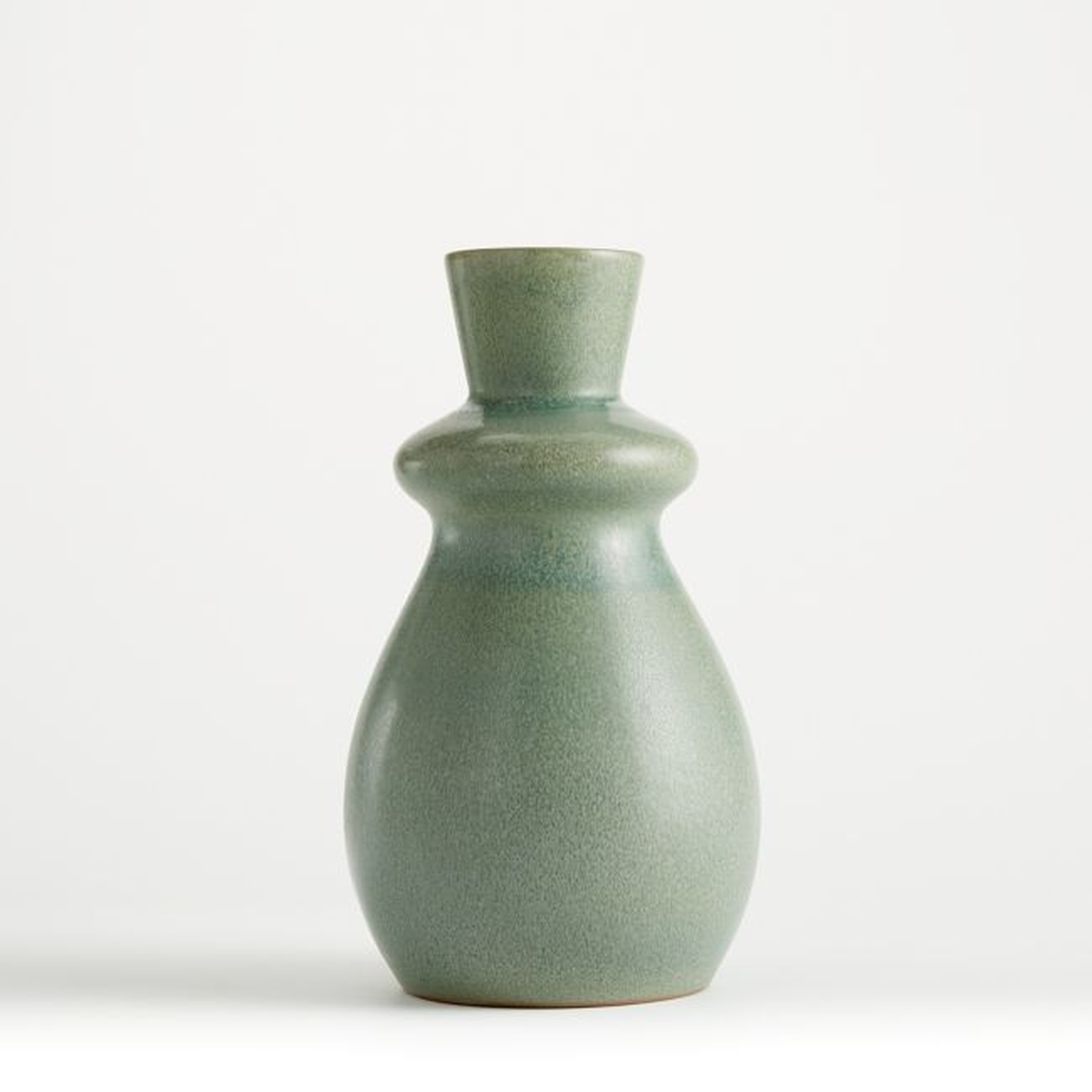 Mireya Pale Green Vase - Crate and Barrel