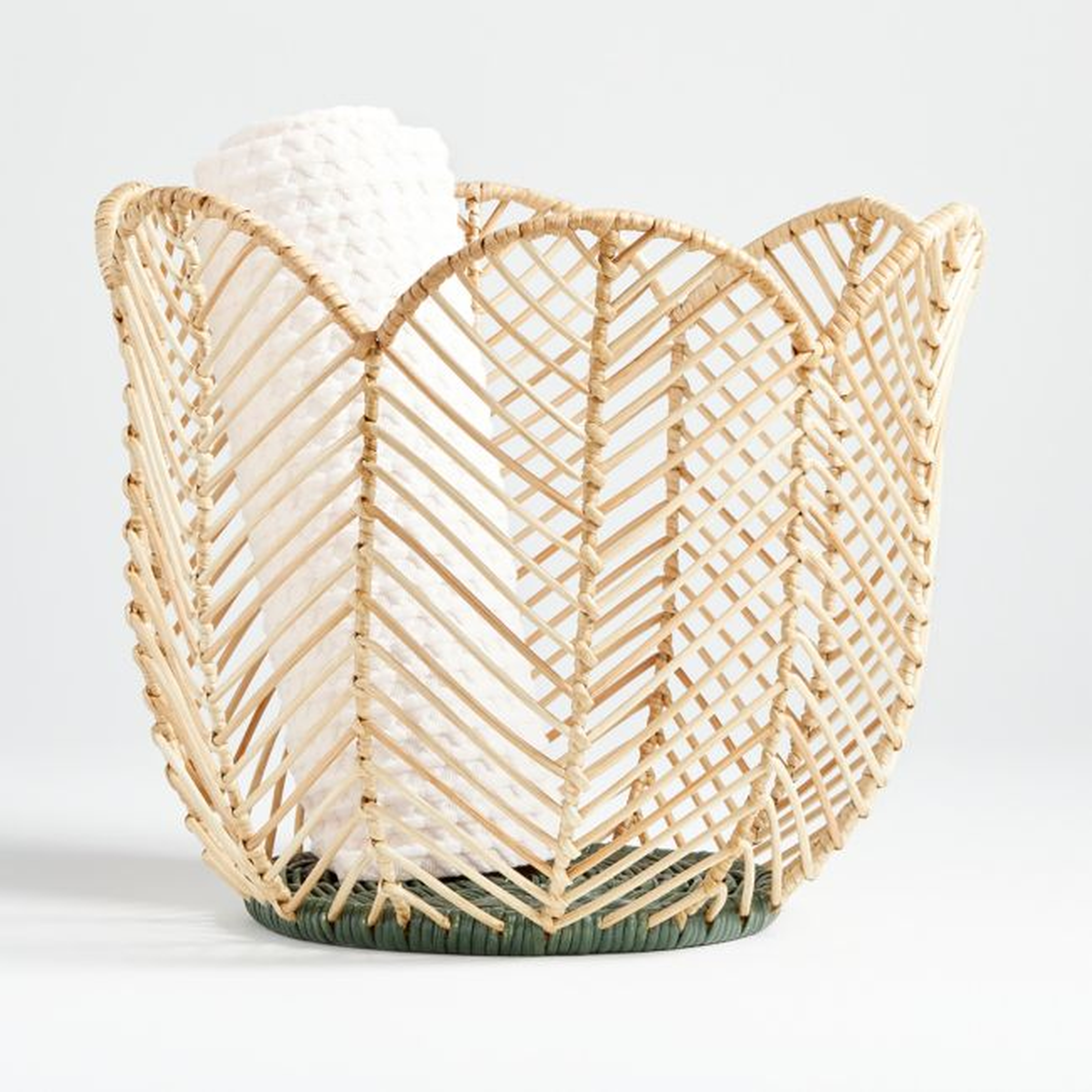 Flower-Shaped Basket - Crate and Barrel