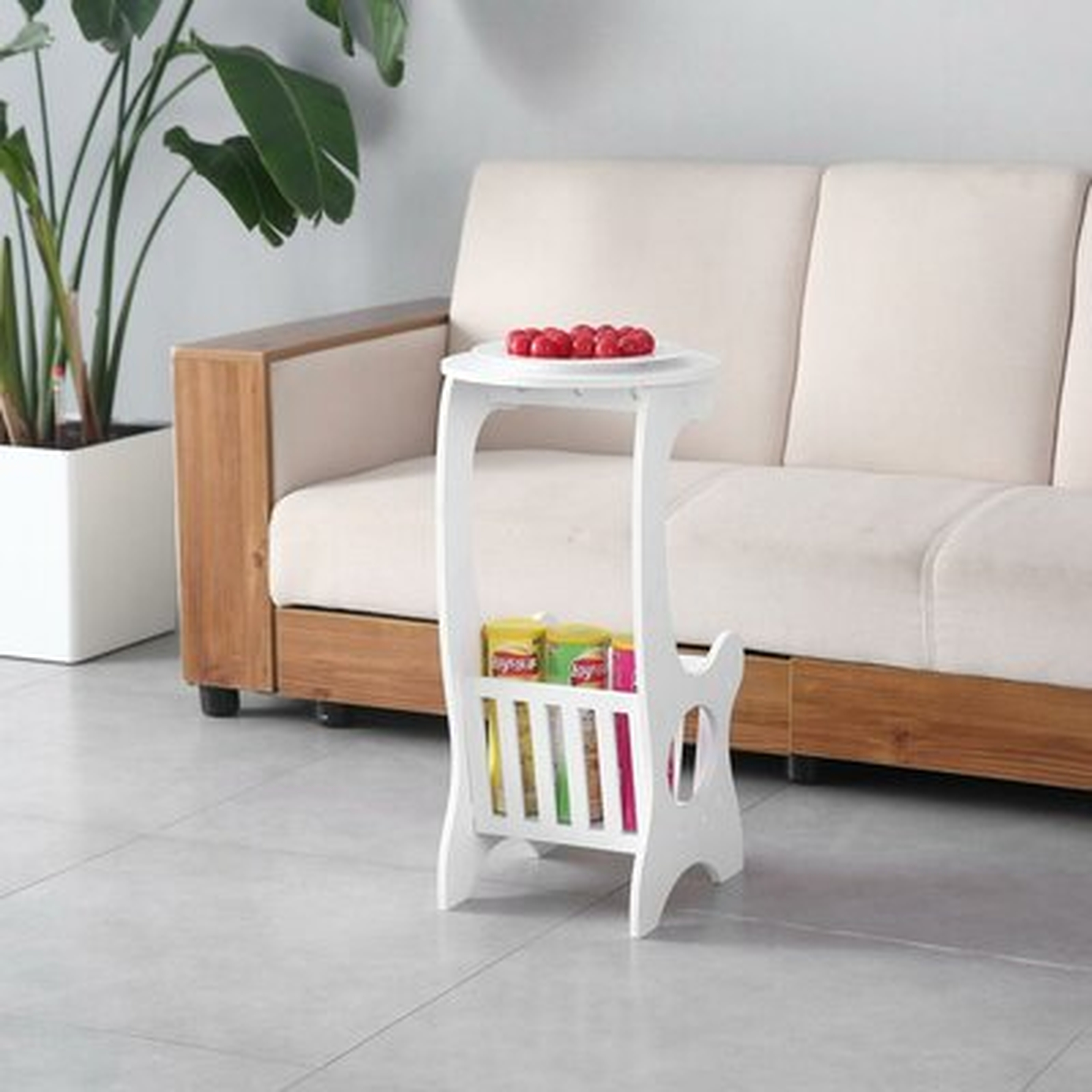 Ebbo End Table with Storage - Wayfair