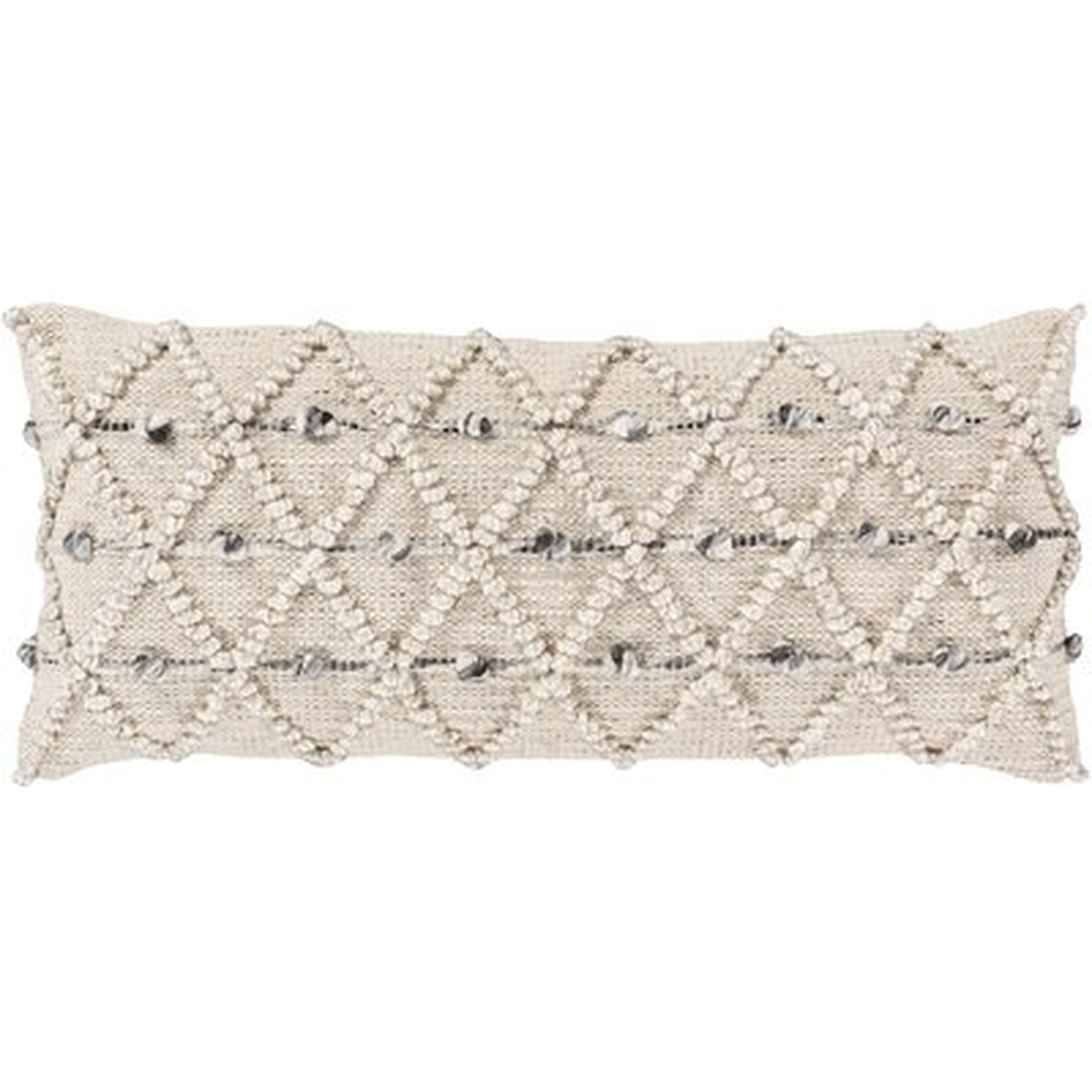 Kiera Geometric Lumbar Pillow in , No Fill - AllModern
