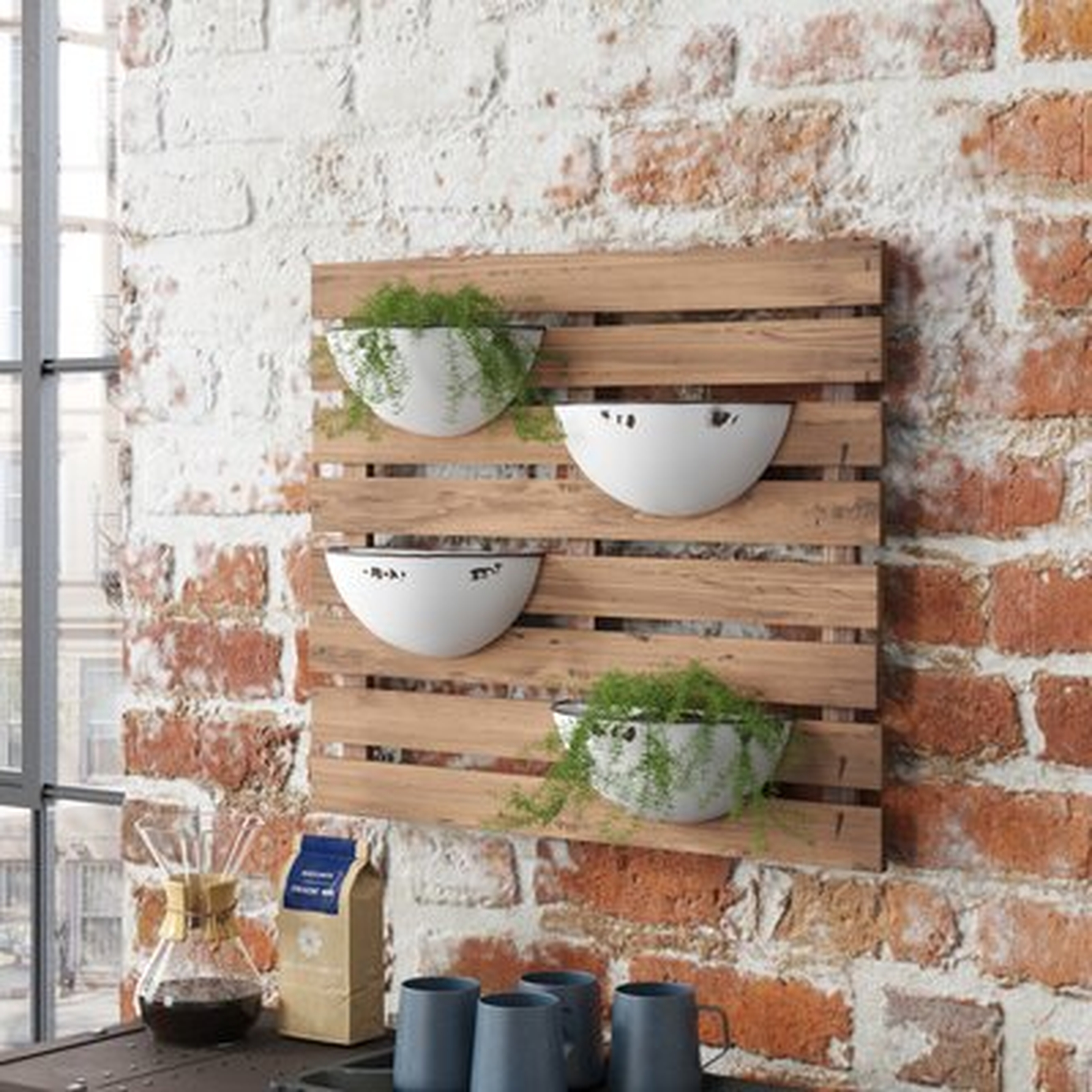 Jetton 4-Piece Wall Planter Set - Wayfair
