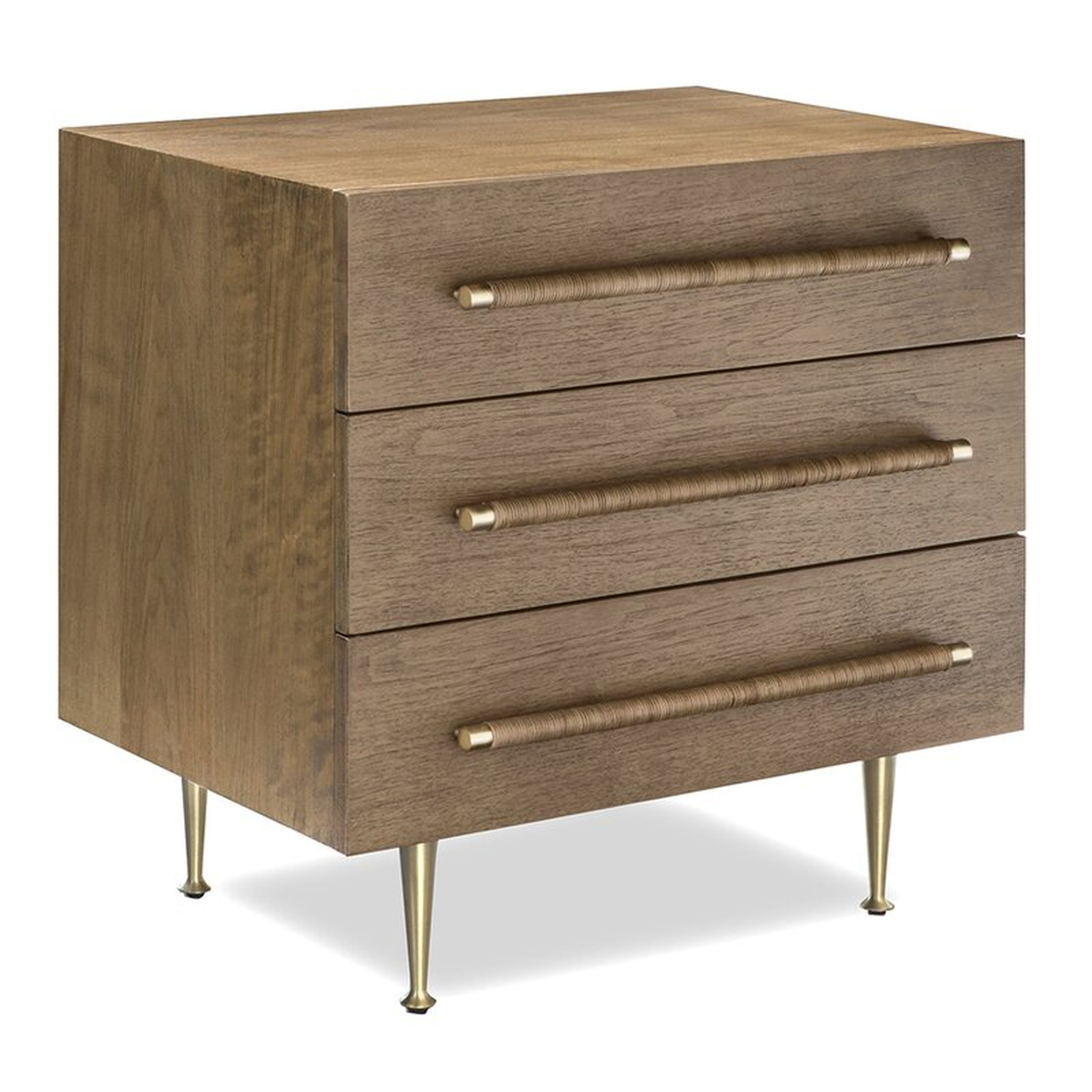 Brownstone Furniture Audrey Nightstand in Toffee - Perigold