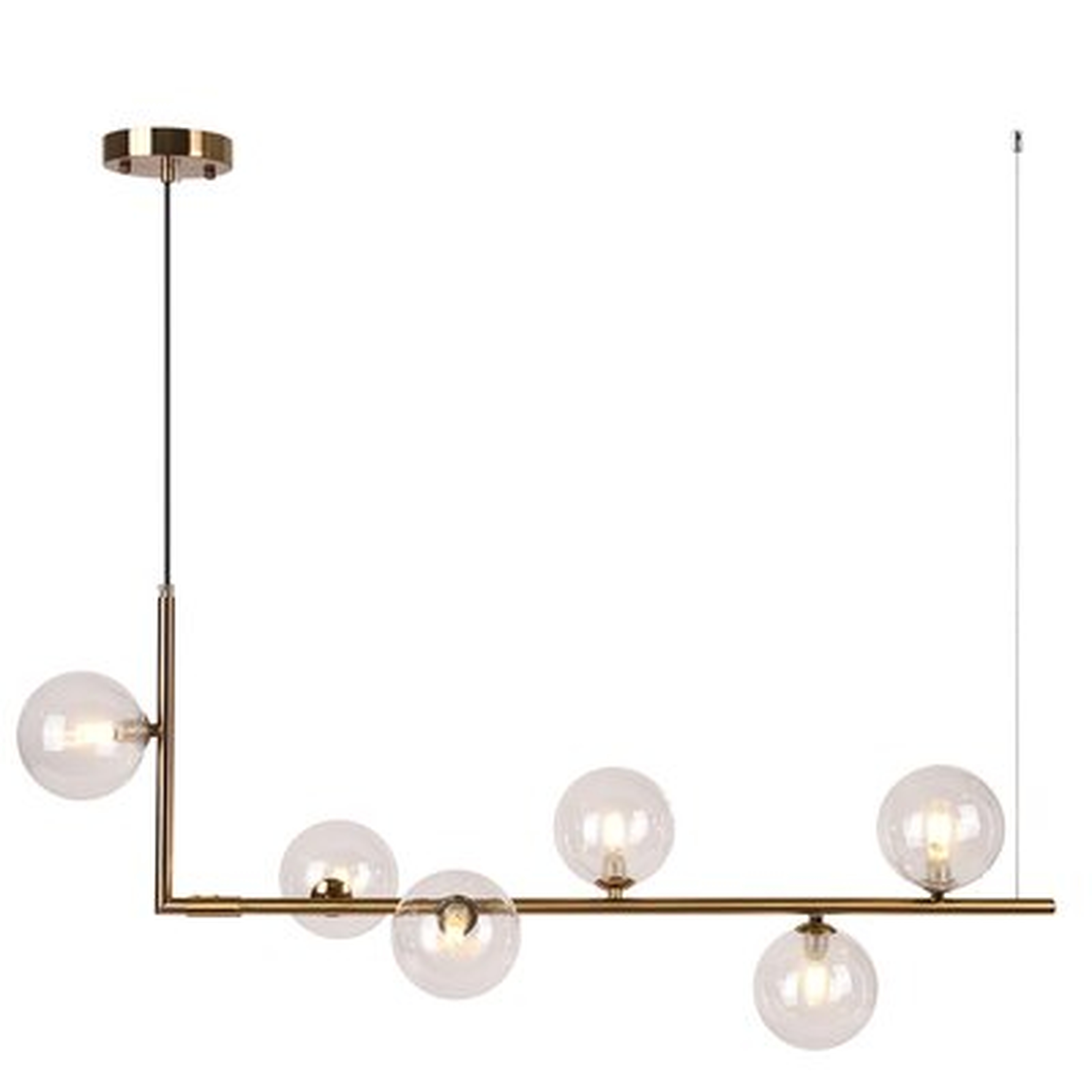 Coeburn 6 - Light Dimmable Sphere Chandelier - Wayfair