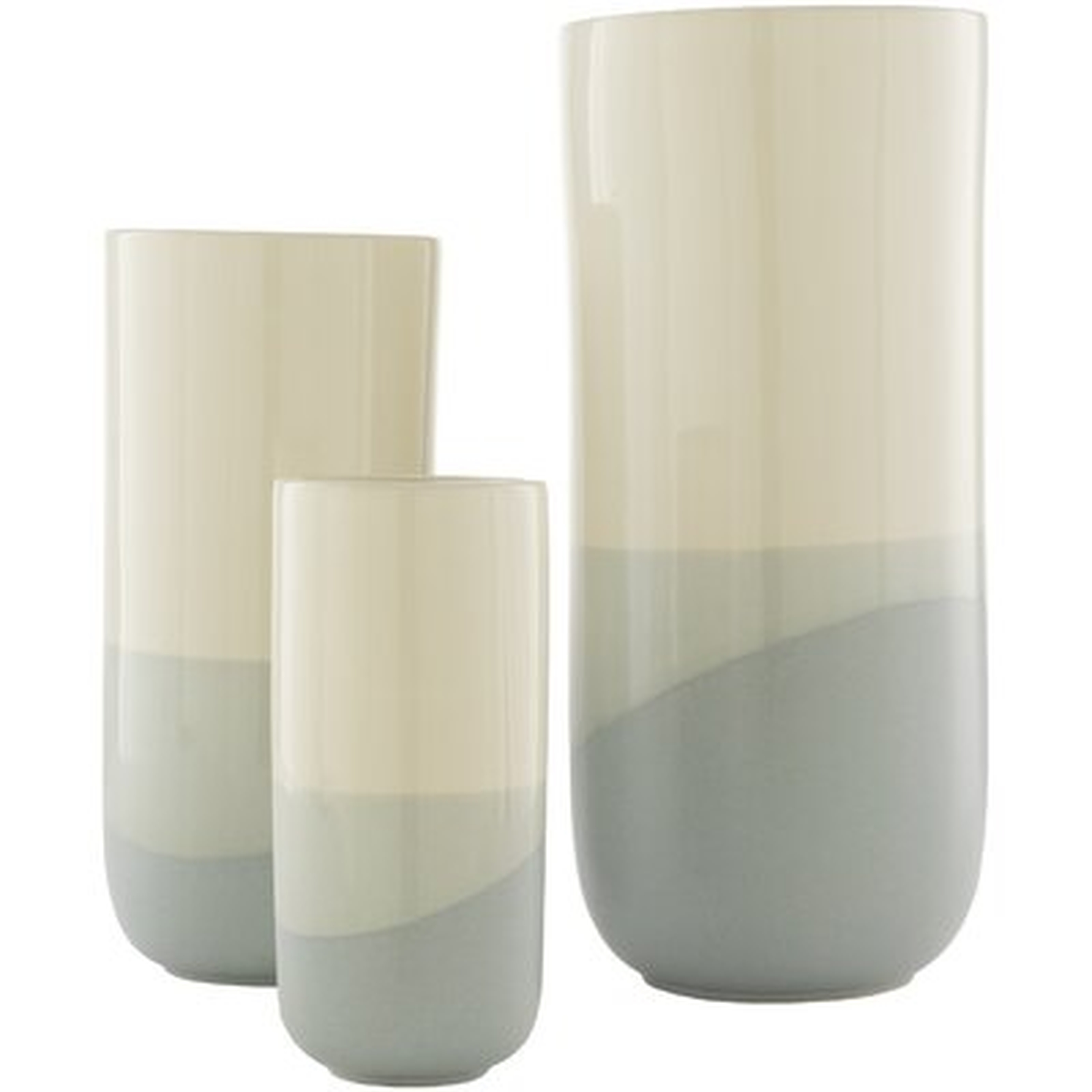 3 Piece Ahmirah 14.35" Indoor/Outdoor Ceramic Table Vase Set - AllModern