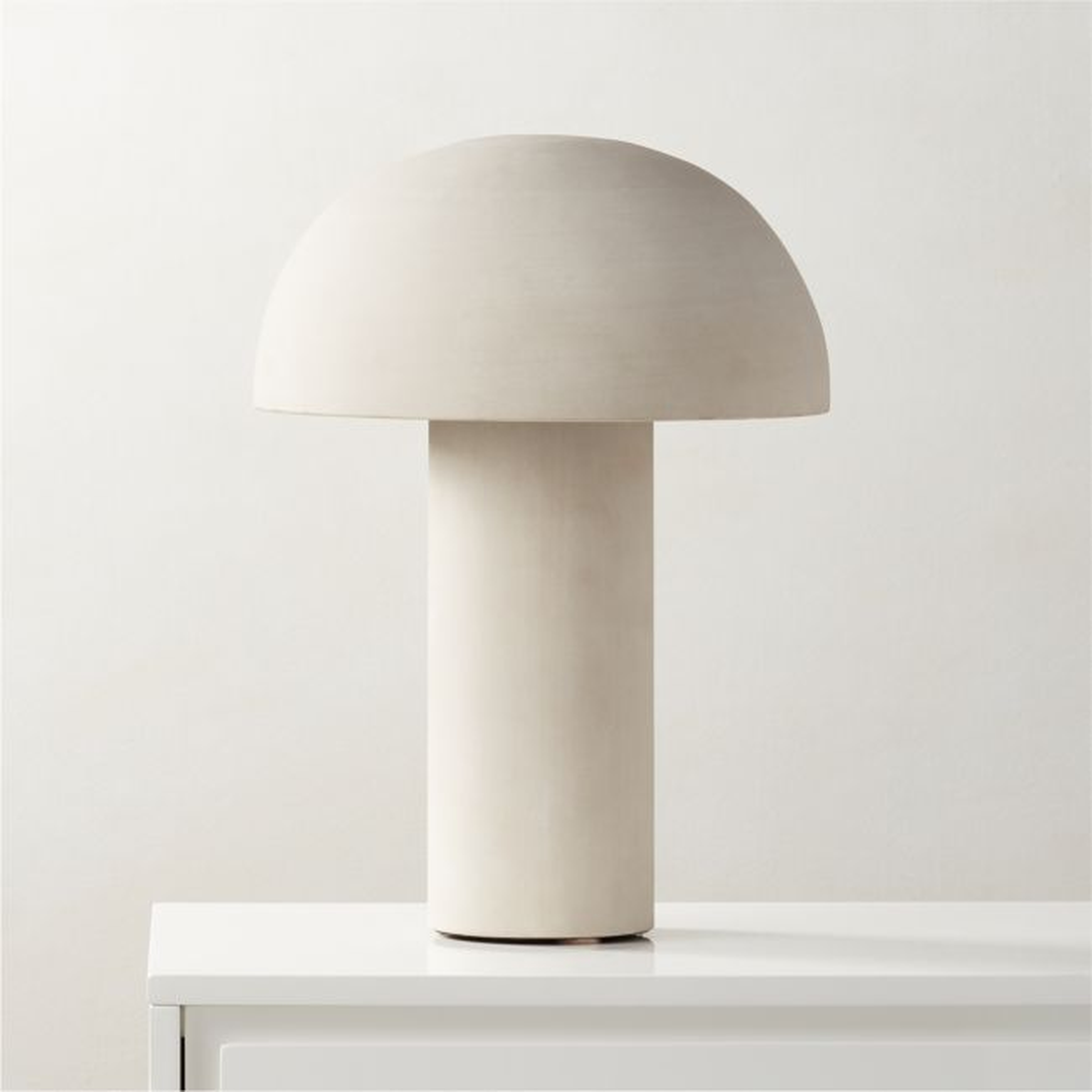 Enoki Natural Dome Table Lamp - CB2