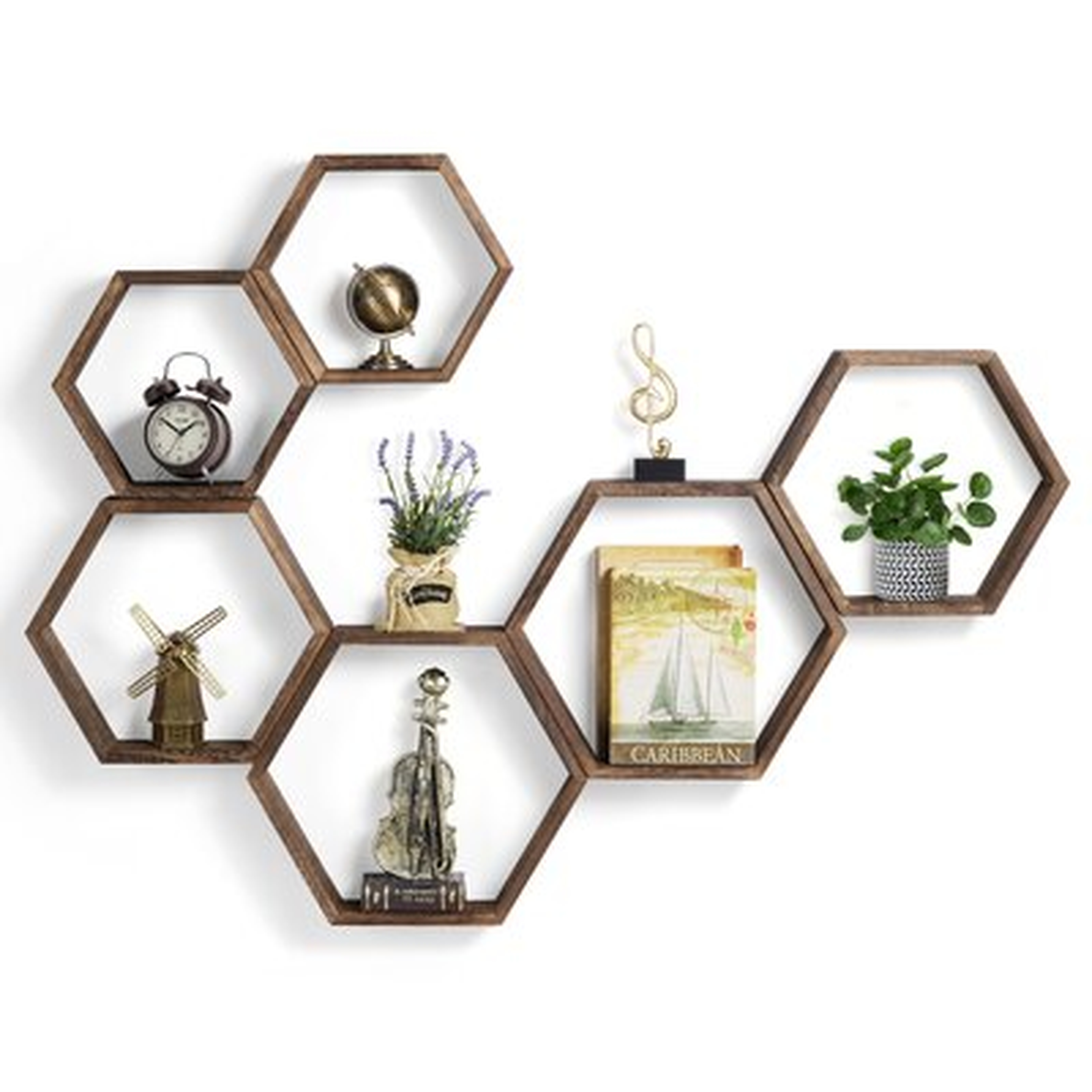Penaflor 6pc Floating Shelf - Wayfair