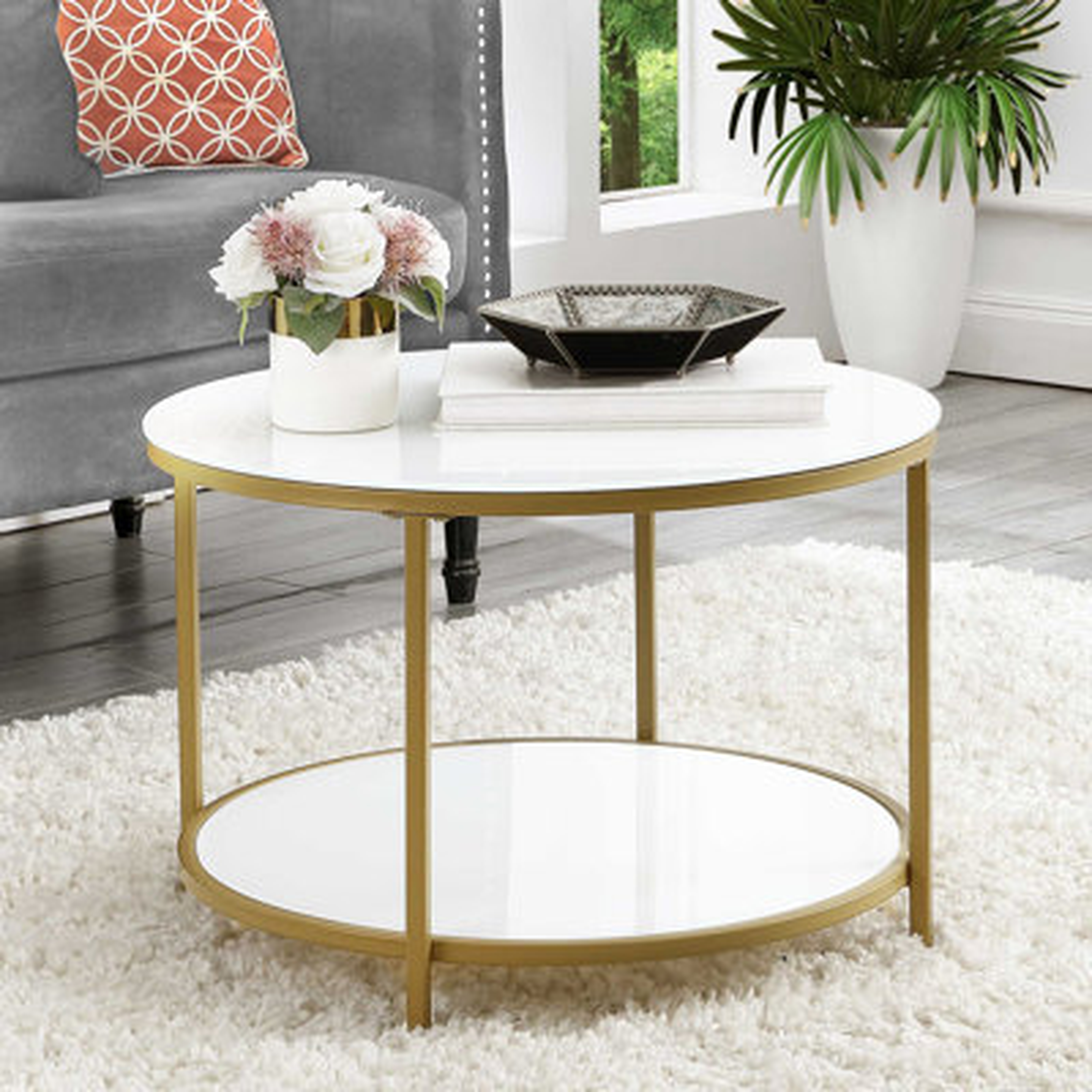 Cyrano 4 Legs Coffee Table - Wayfair