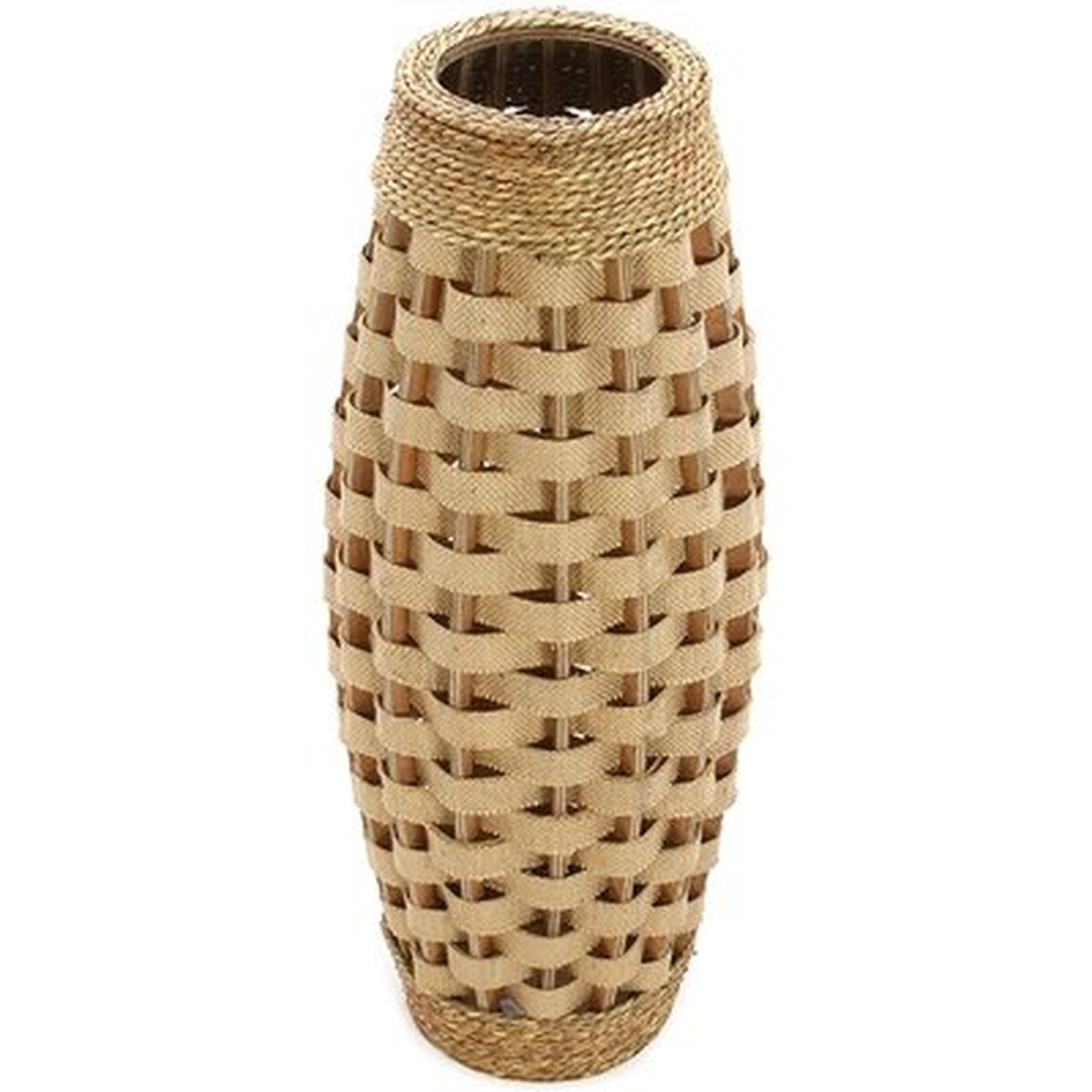 Sierra Brown 24.02" Manufactured Wood Floor Vase - Wayfair