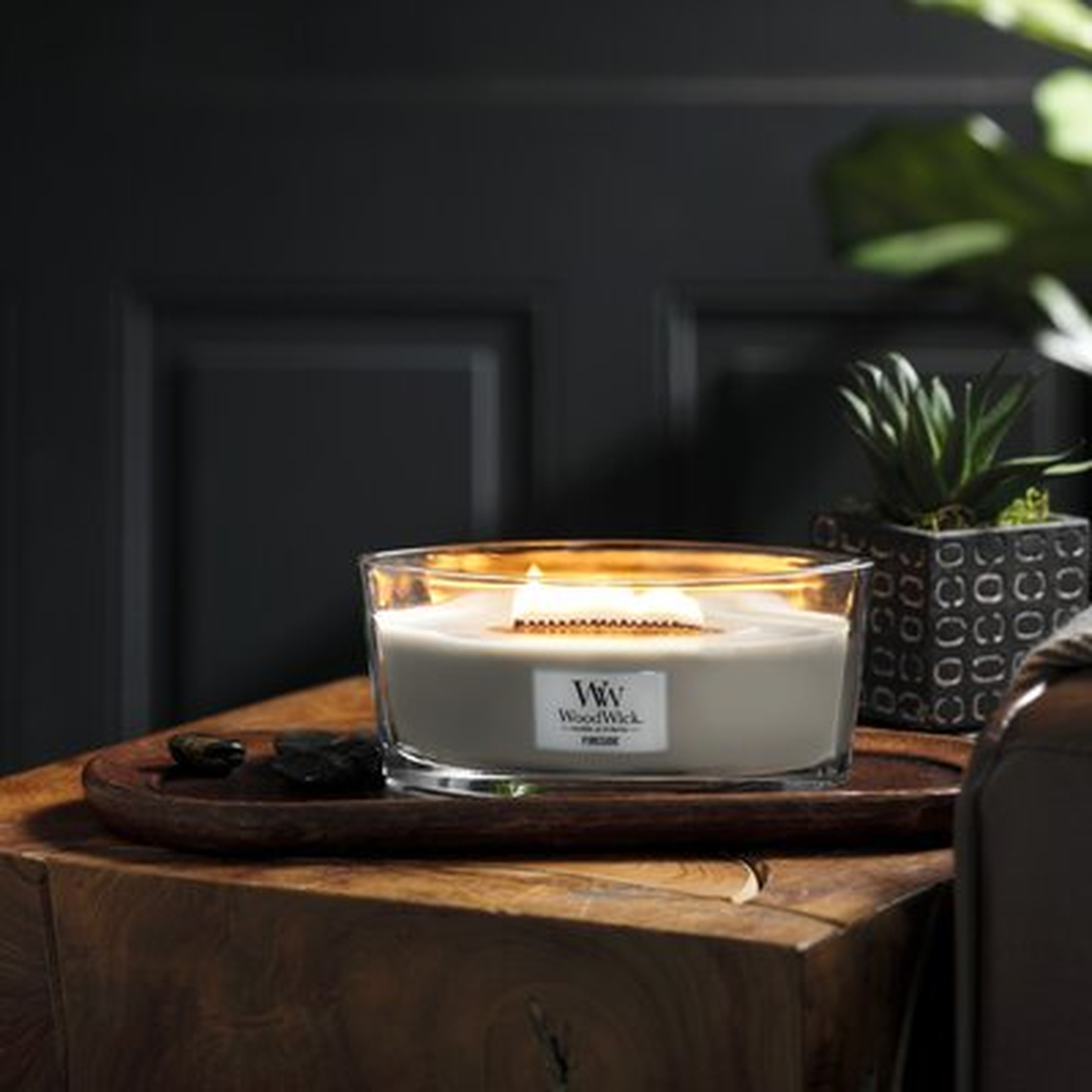 Fireside Scented Jar Candle - Wayfair