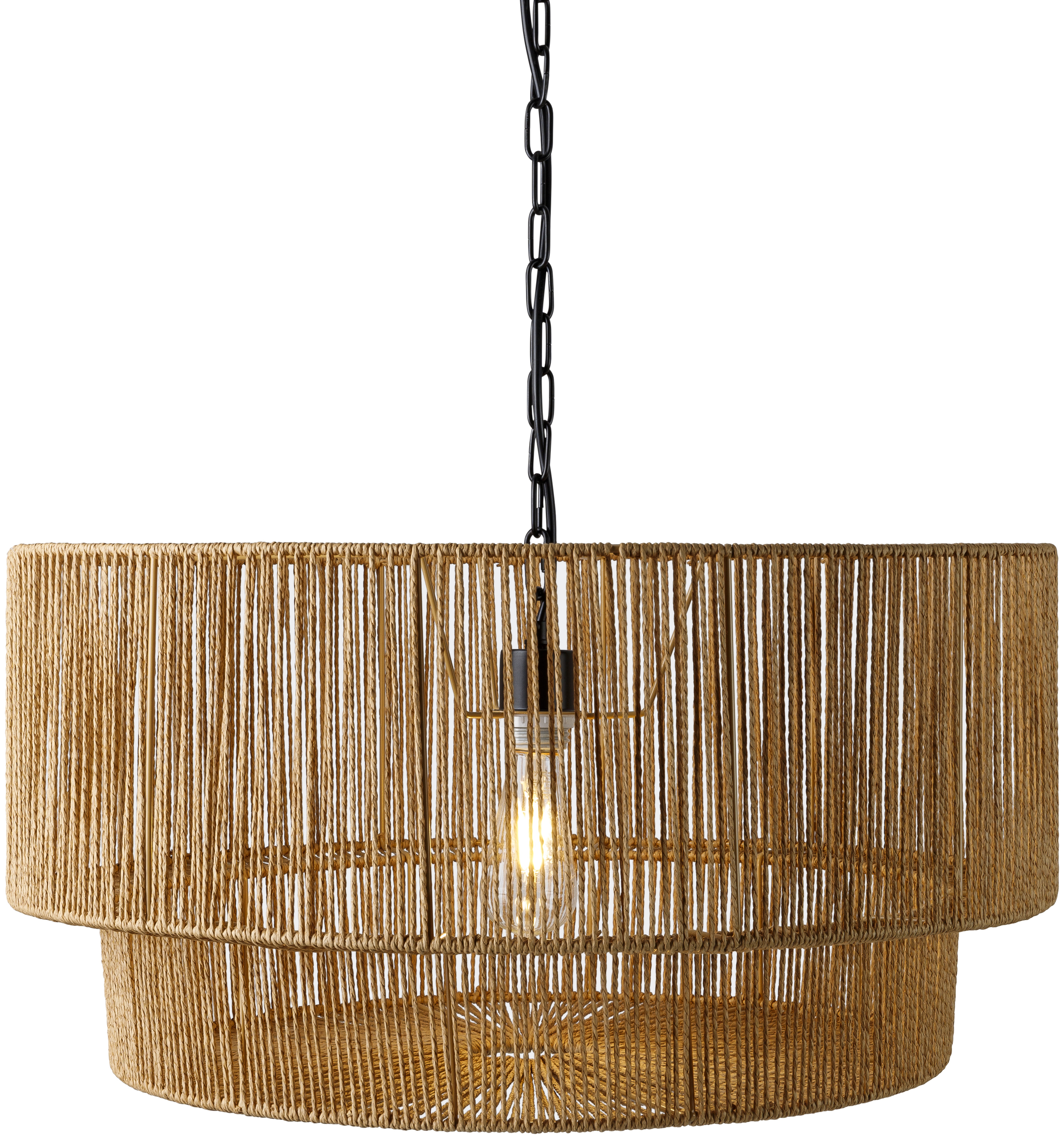Hascombe   25"L x 25"W x 83"H Pendant - Surya