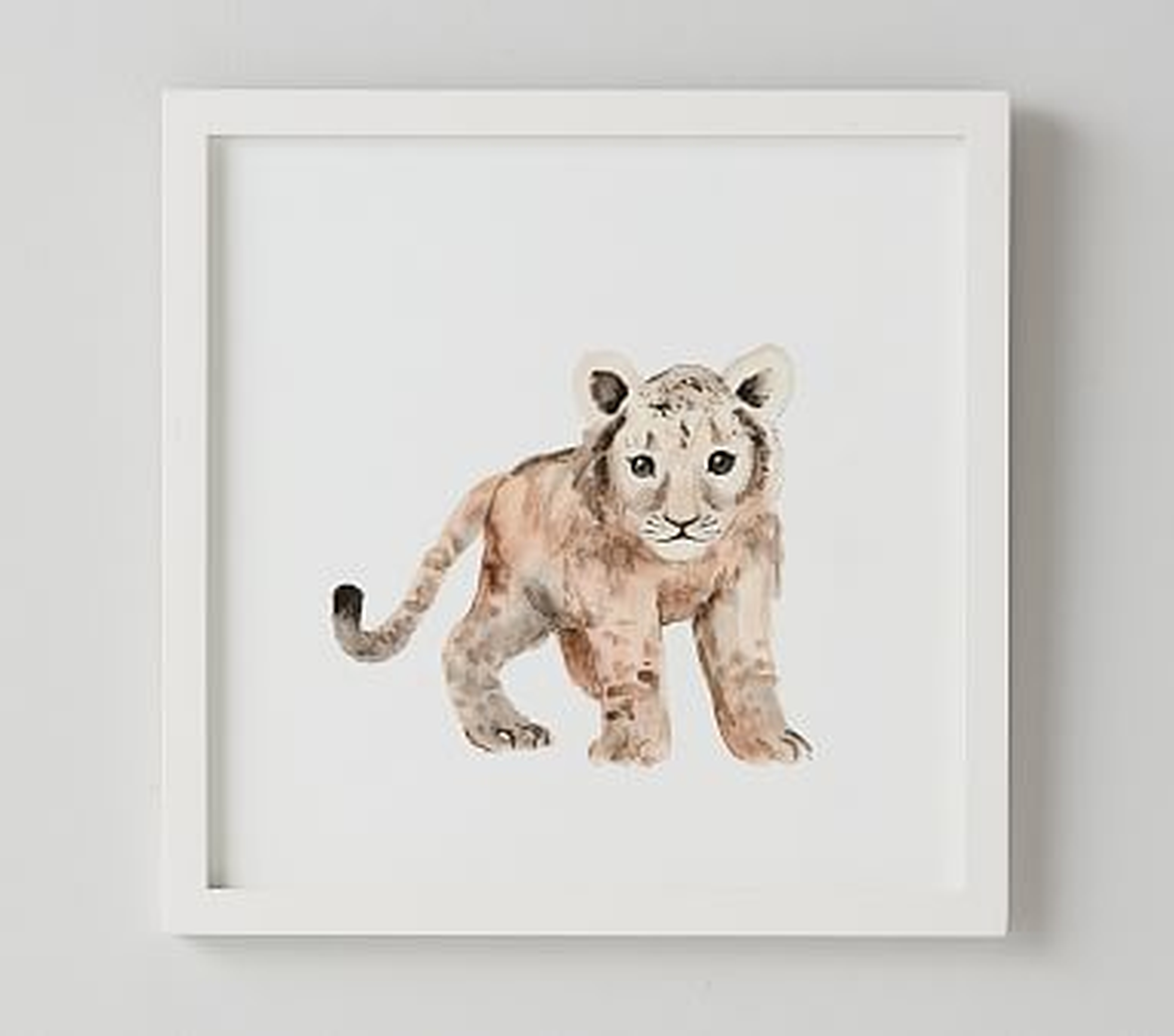 Lion Nursery Animal Art - Pottery Barn Kids