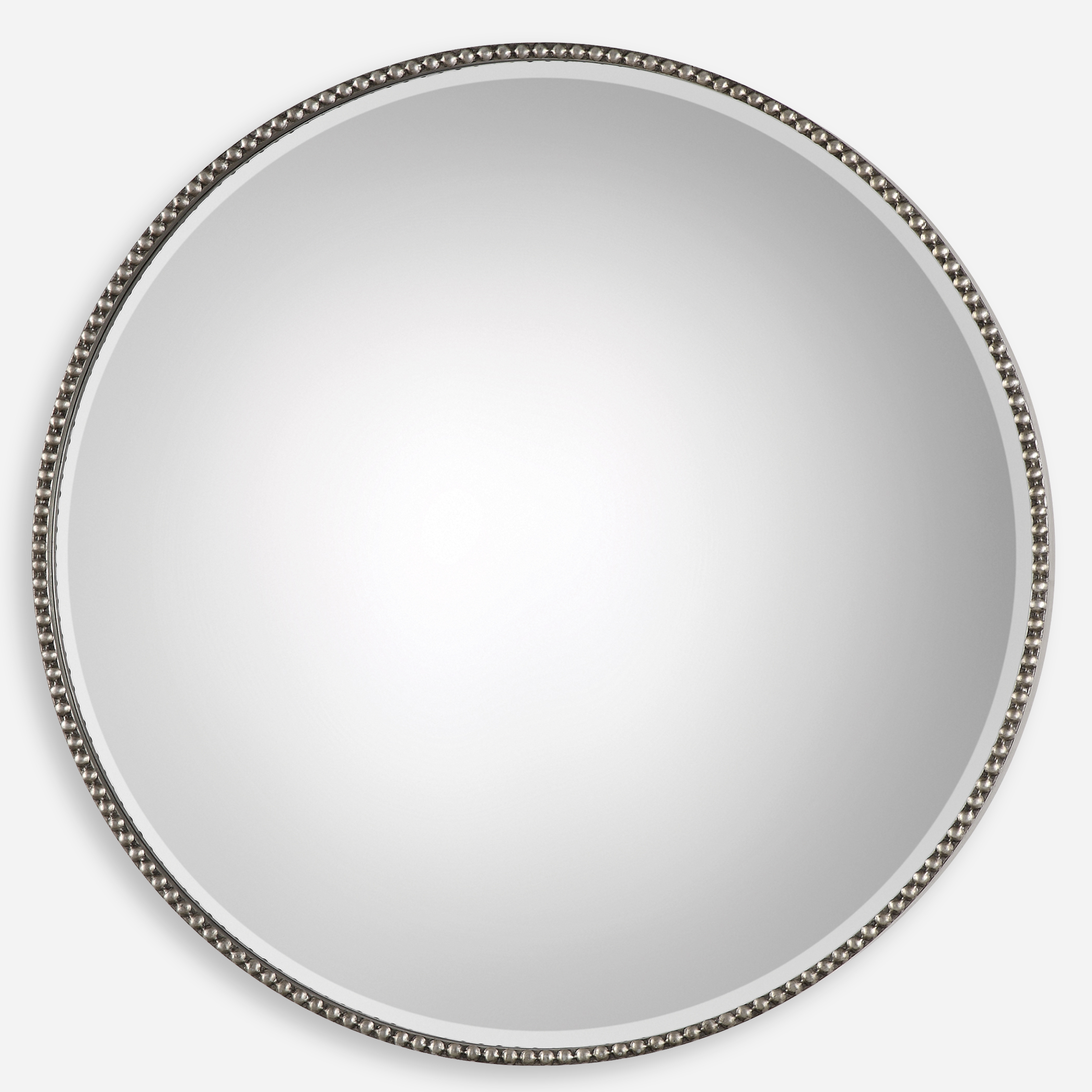 Stefania Beaded Round Mirror - Uttermost