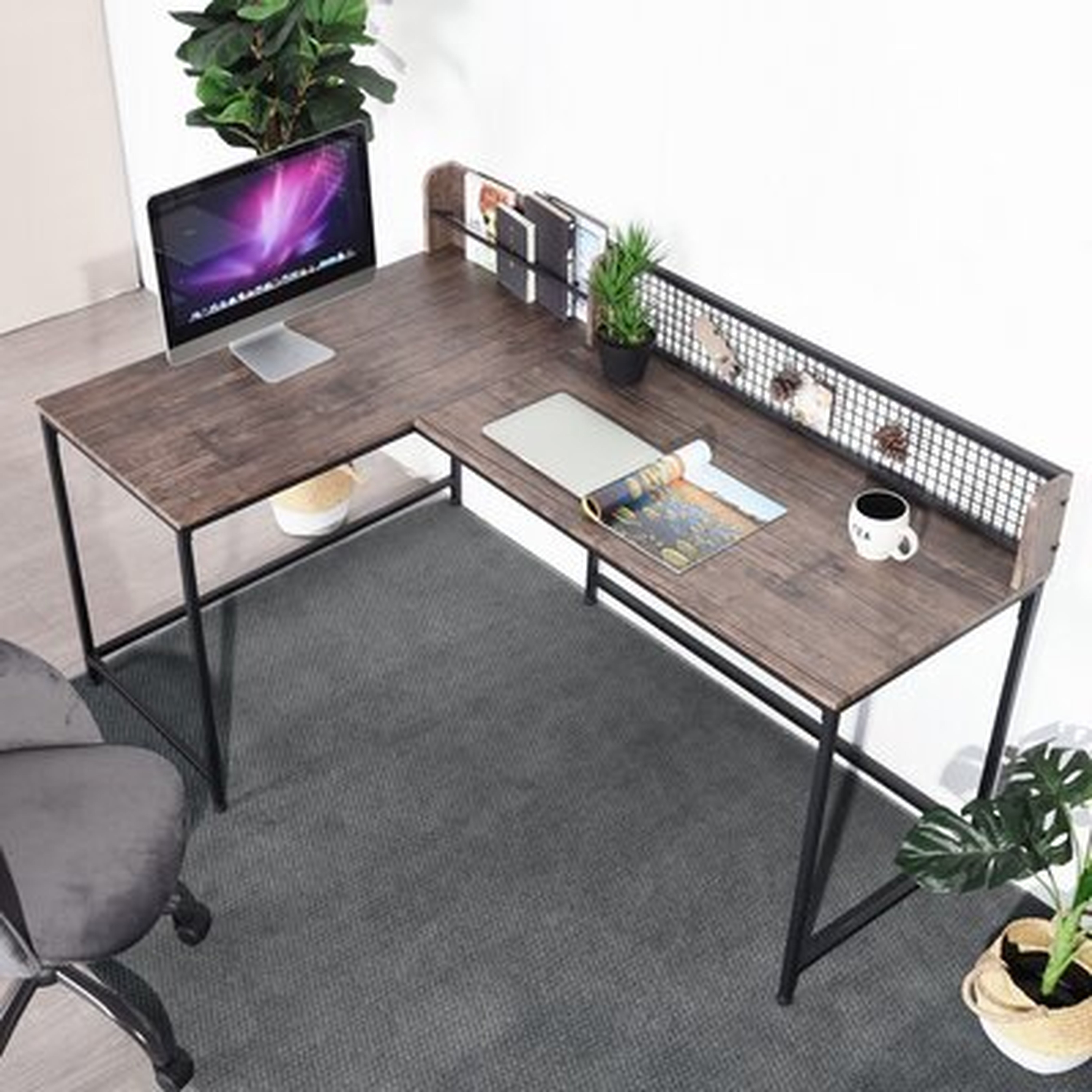 Vela L-Shaped Desk - Wayfair