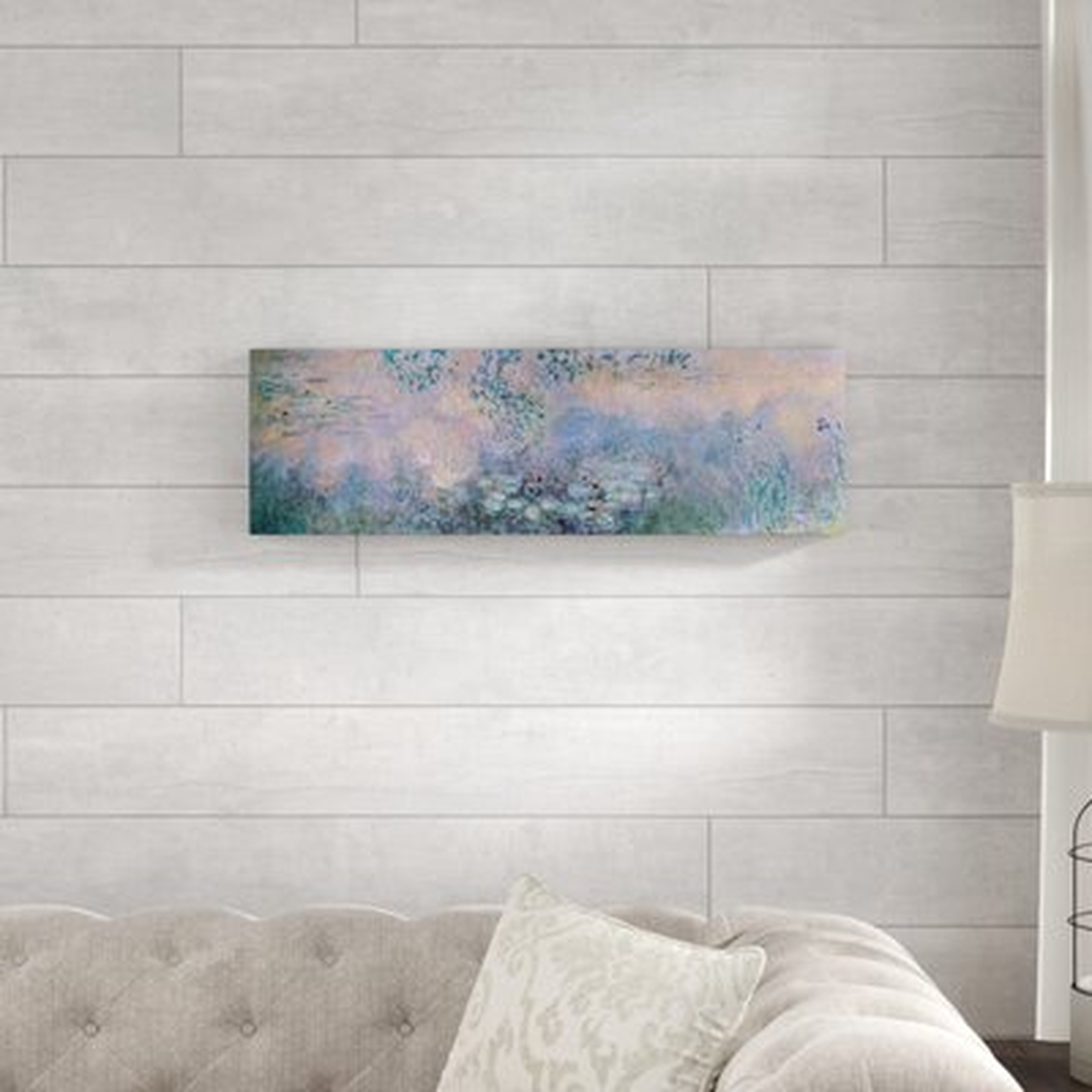 'Water Lilies 1914-22' by Claude Monet Painting Print on Wrapped Canvas - Wayfair