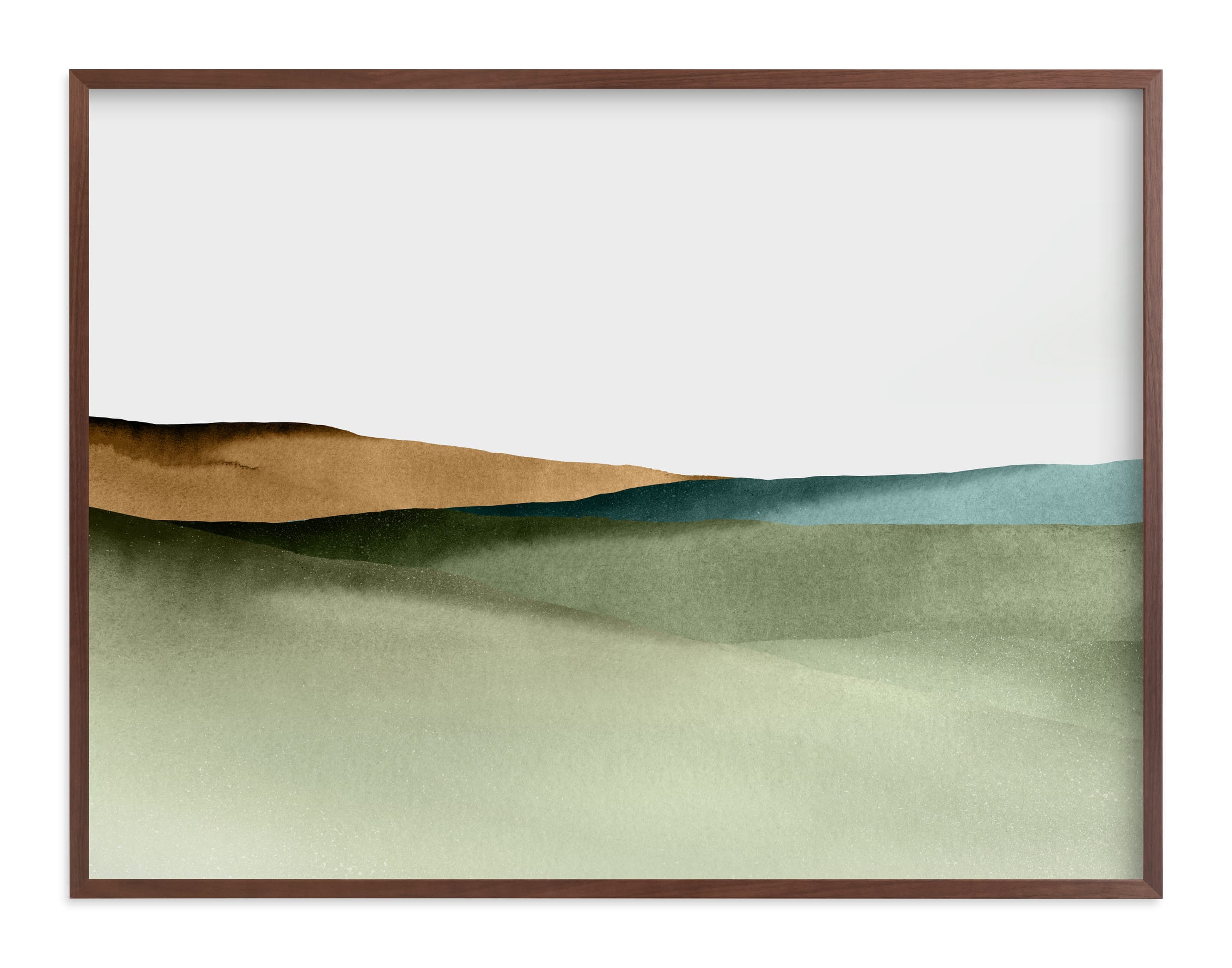 Rolling Fields Art Print - Minted
