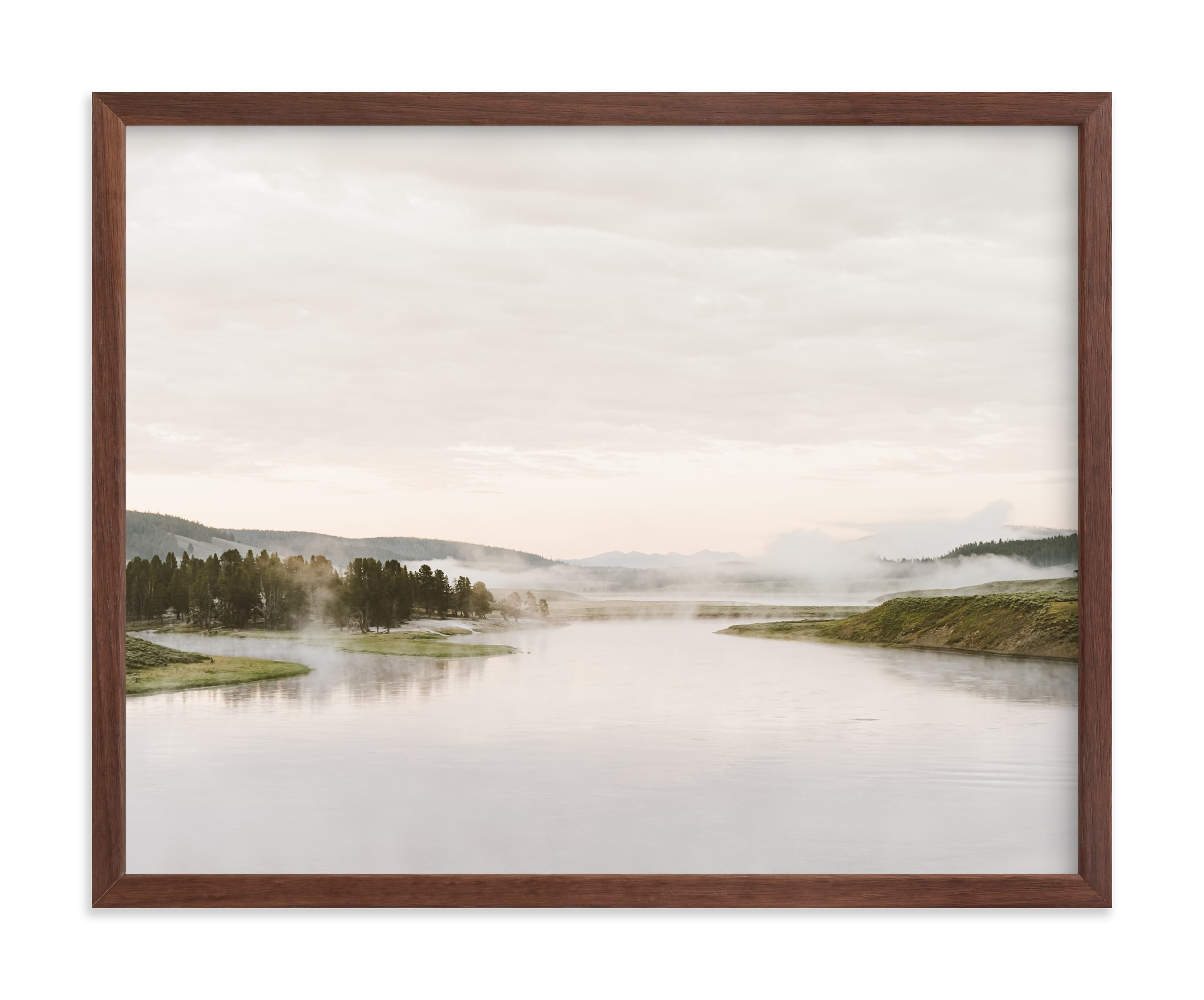 Misty Lake Limited Edition Fine Art Print 1 - Minted