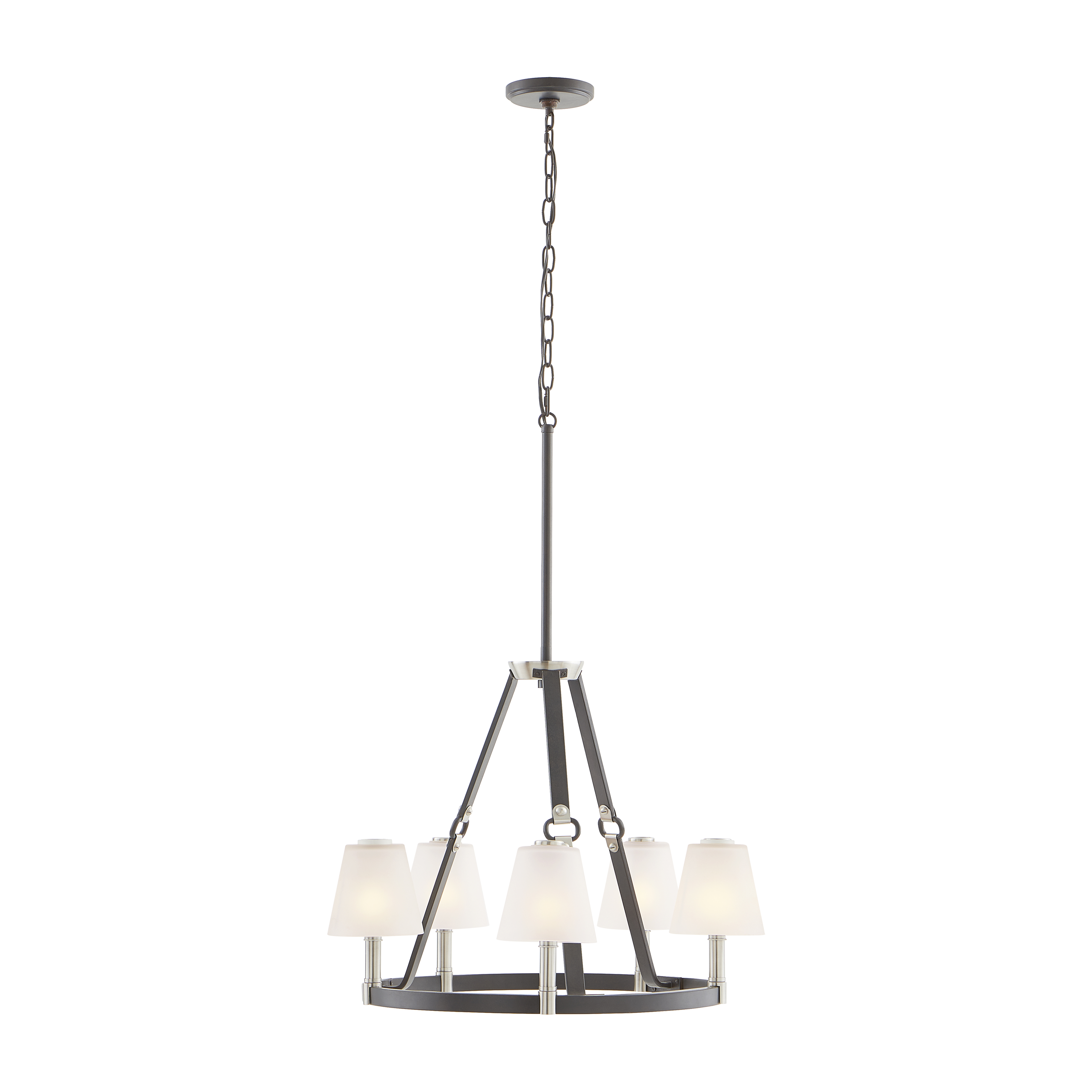 Armstrong Grove 25'' Wide 5-Light Chandelier - Espresso - Elk Home