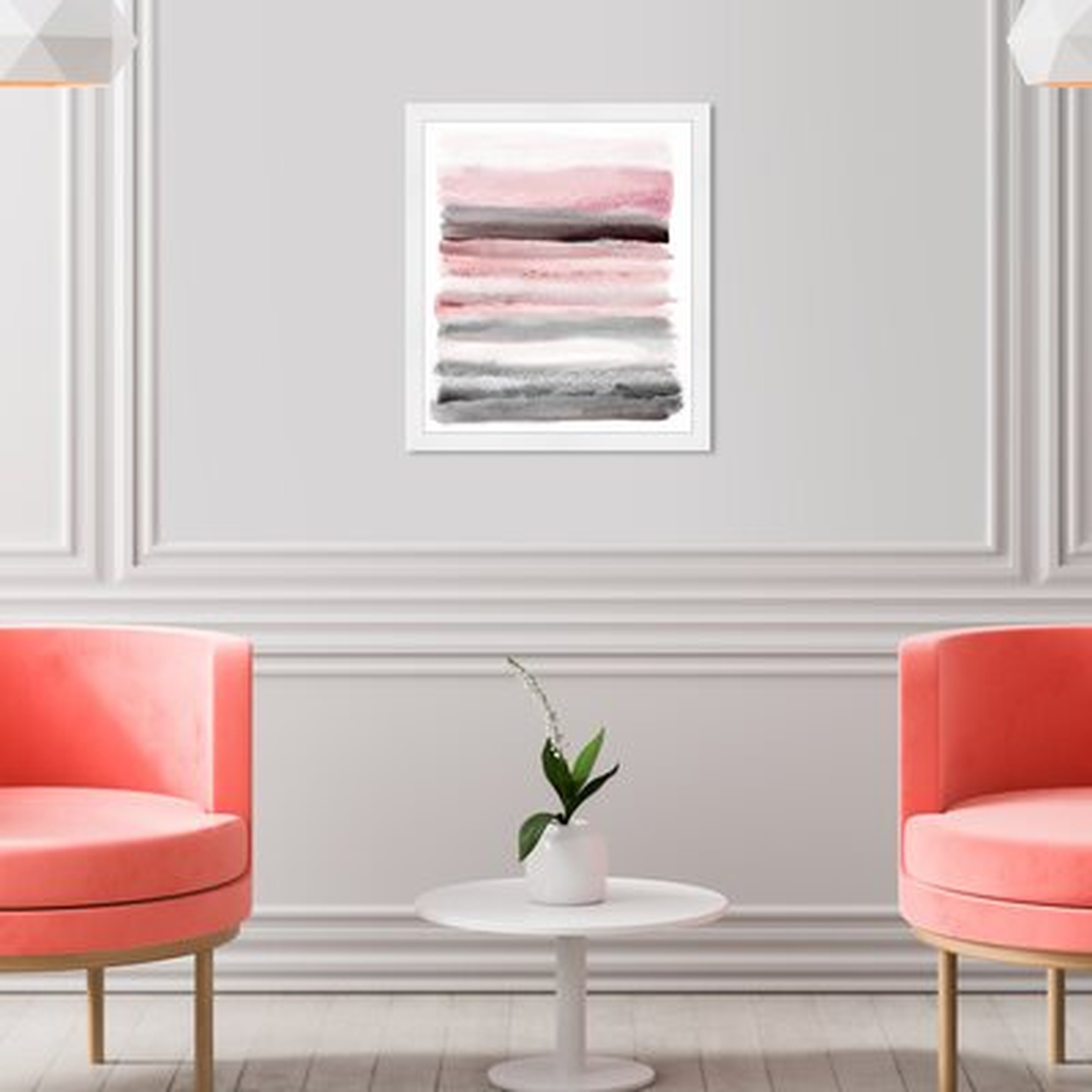 Pink Sunset - Picture Frame Print - Wayfair