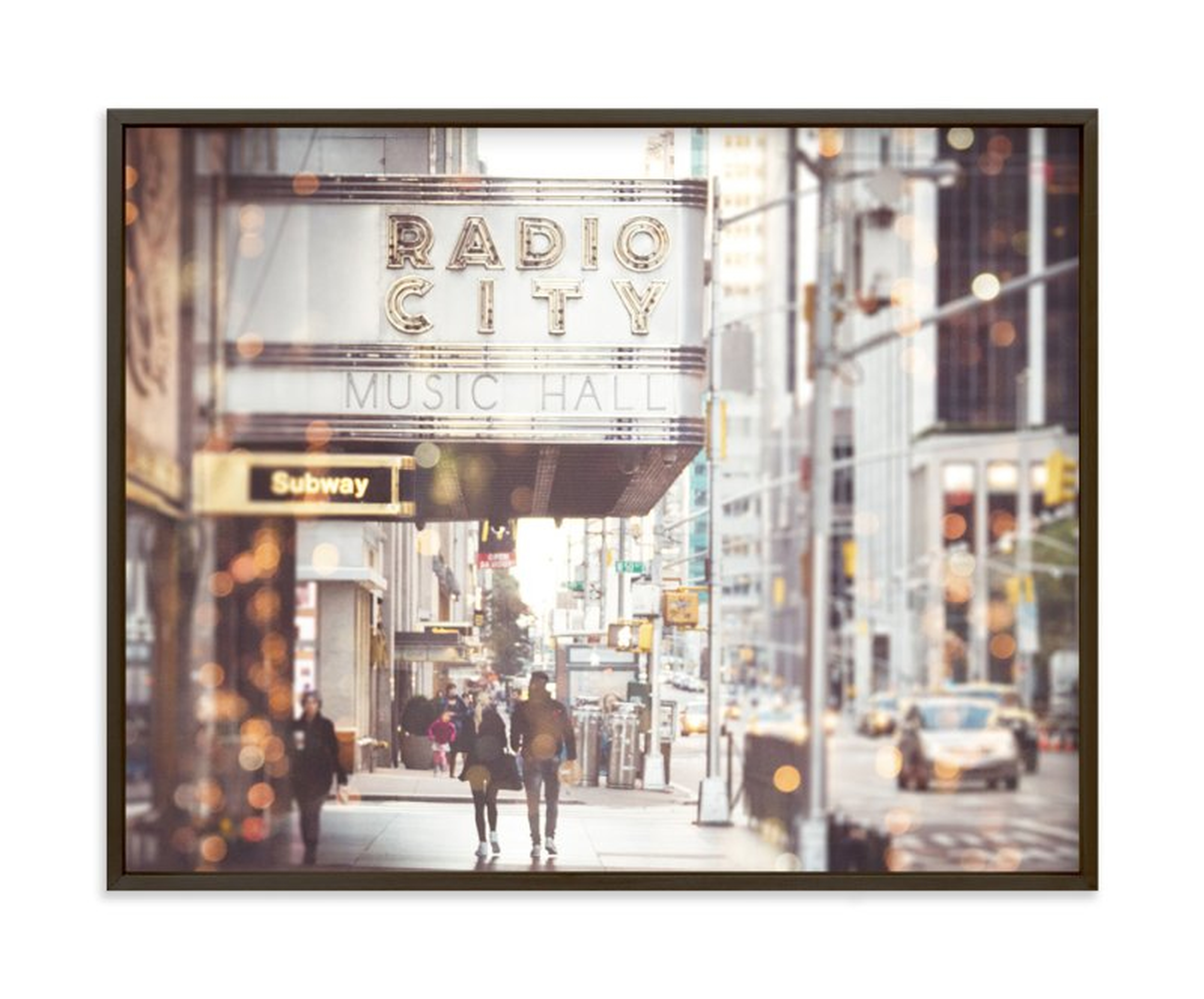 Radio City Dream Art Print - Minted