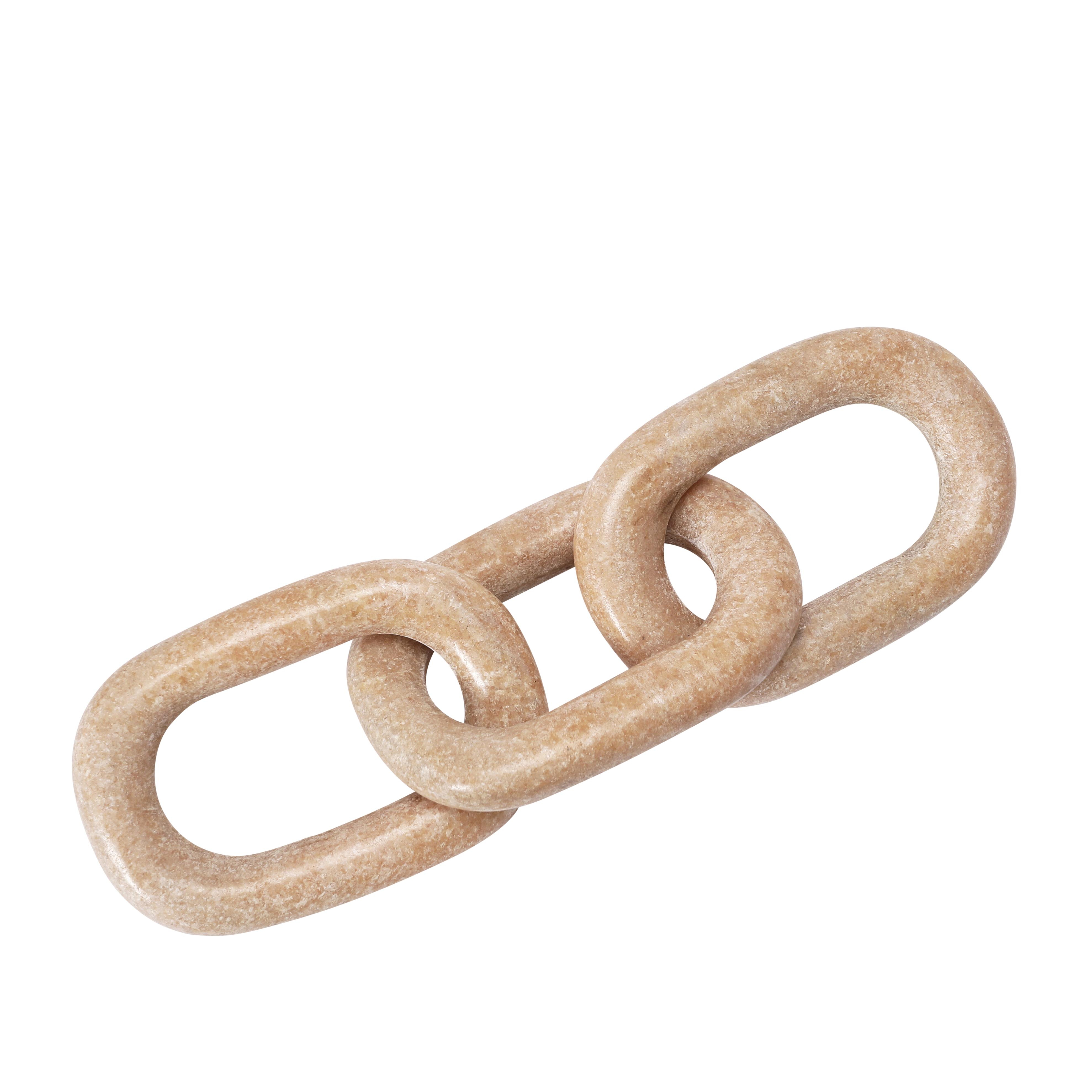 Decorative Marble Chain, Variegated Blush Tones - Creative Co-Op