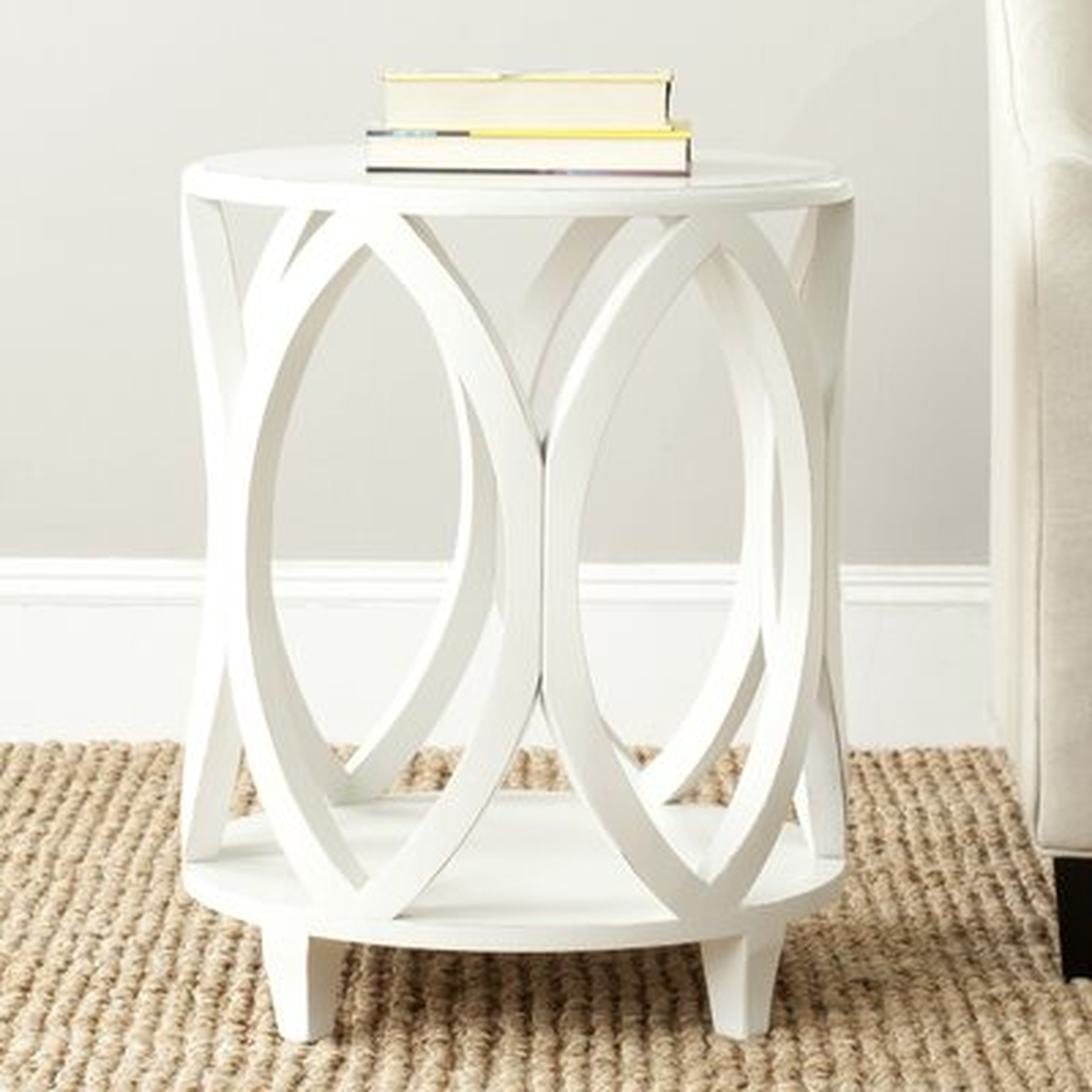 Eastham Solid Wood End Table with Storage - Wayfair