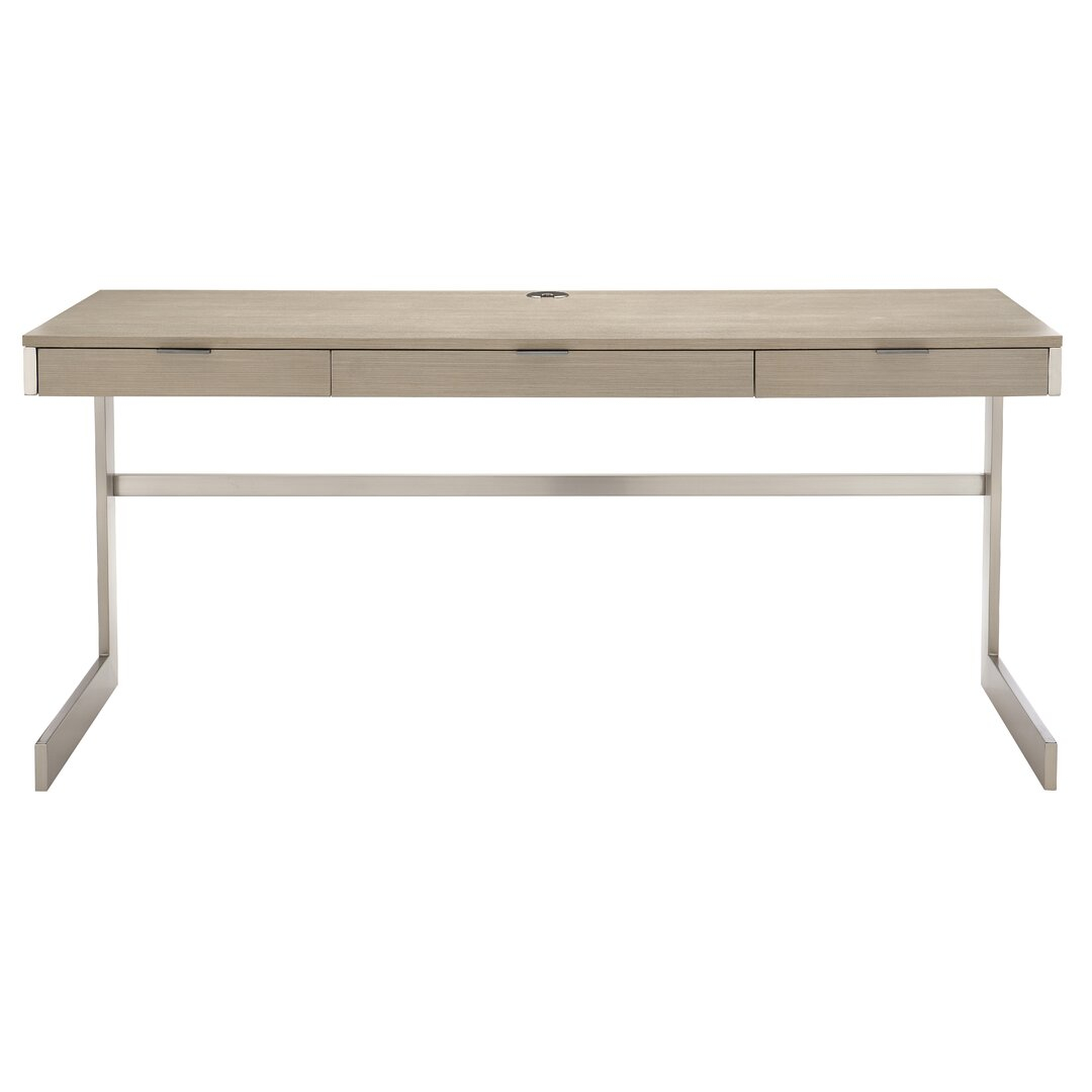 Bernhardt Axiom Desk with Built in Outlets - Perigold