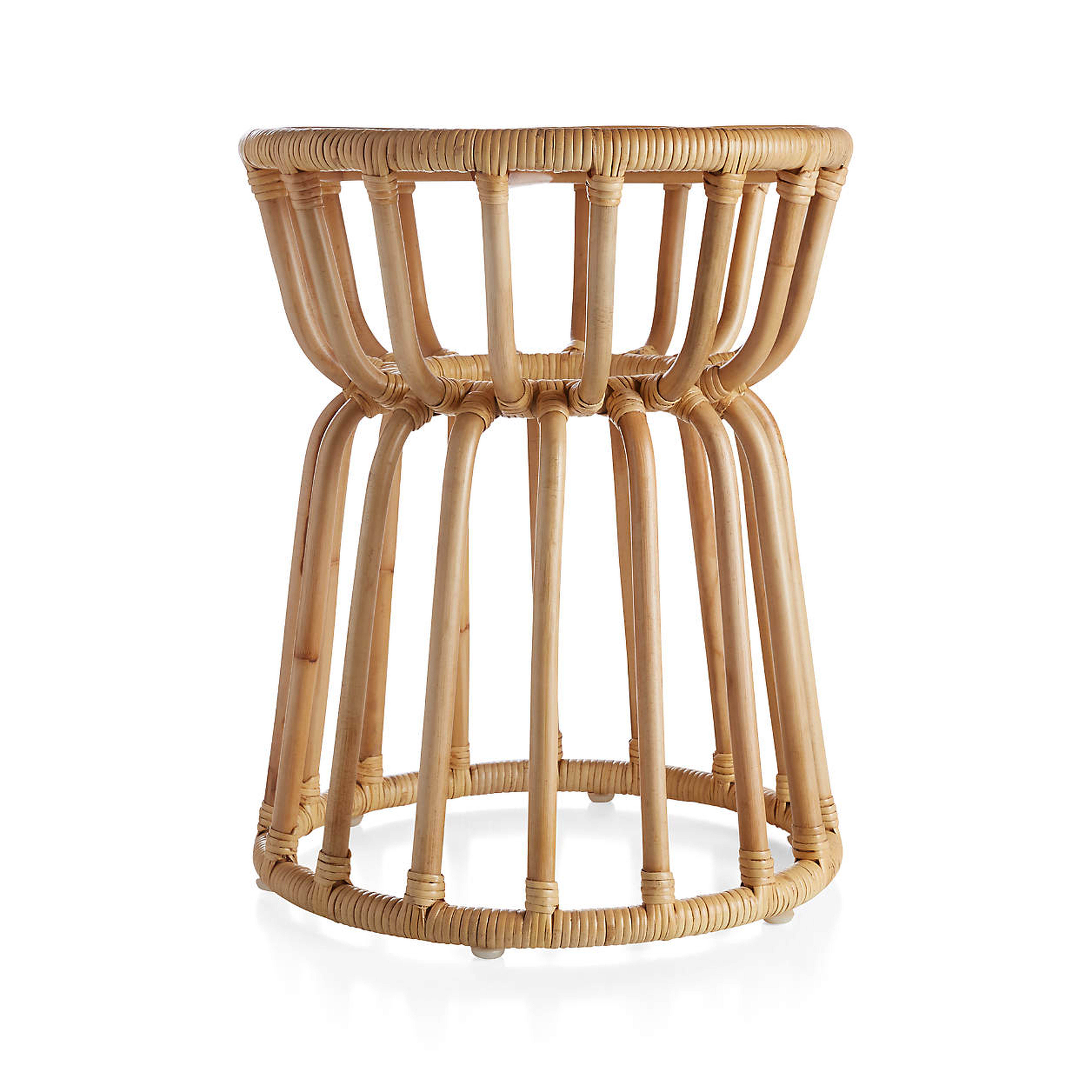 Rattan Nursery Side Table - Crate and Barrel