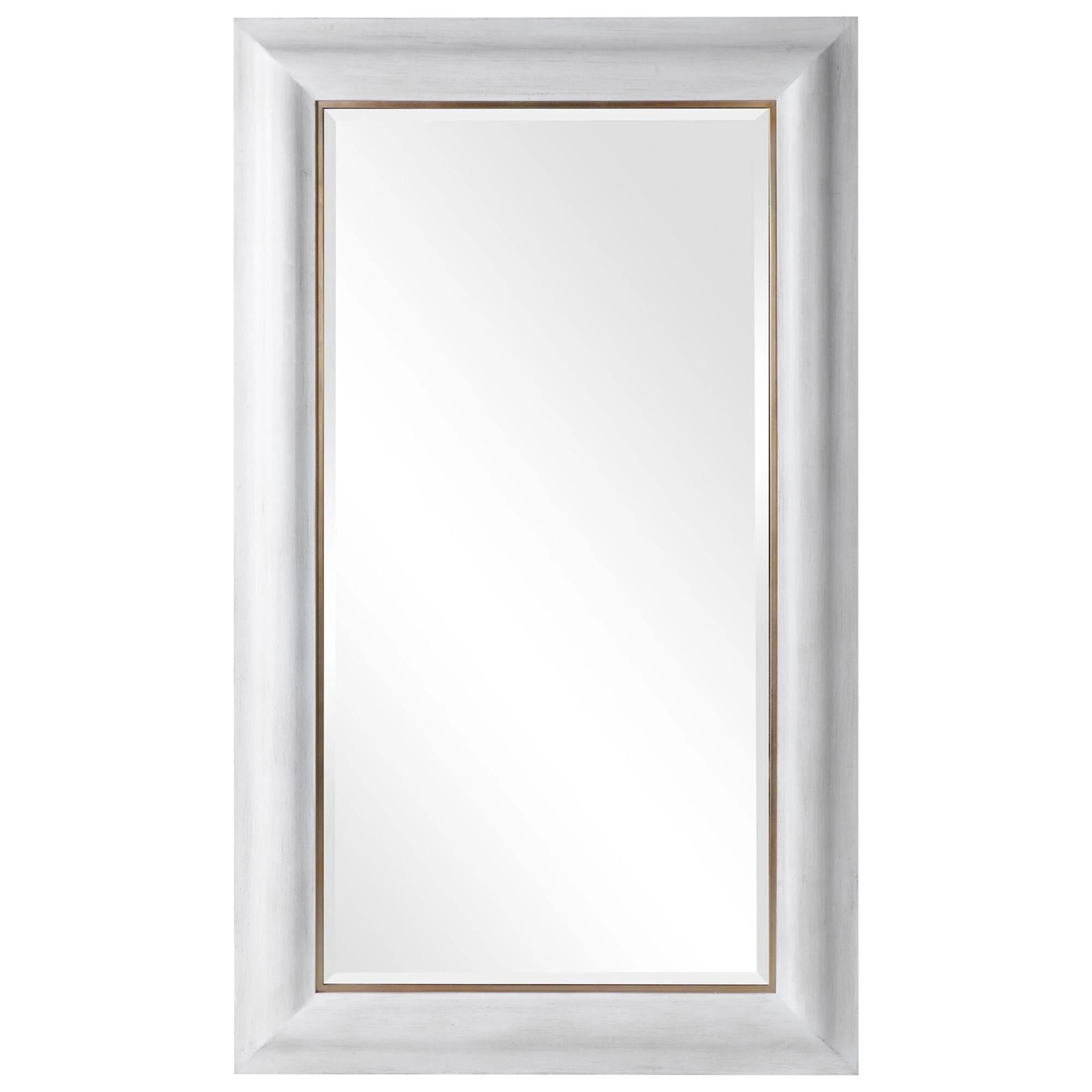 Piper Mirror, White, 30" x 60" - Hudsonhill Foundry