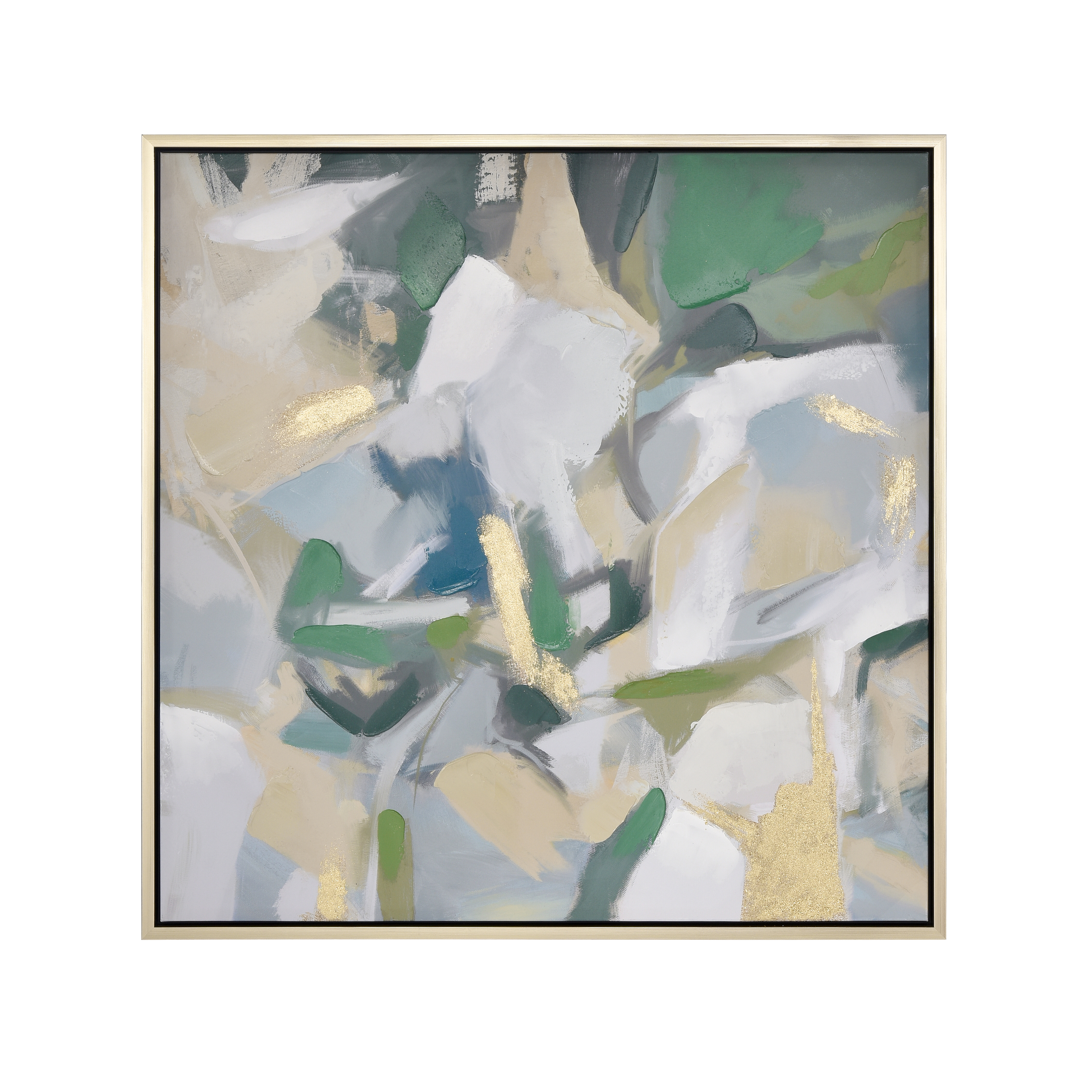 Verde Abstract Framed Wall Art - Elk Home