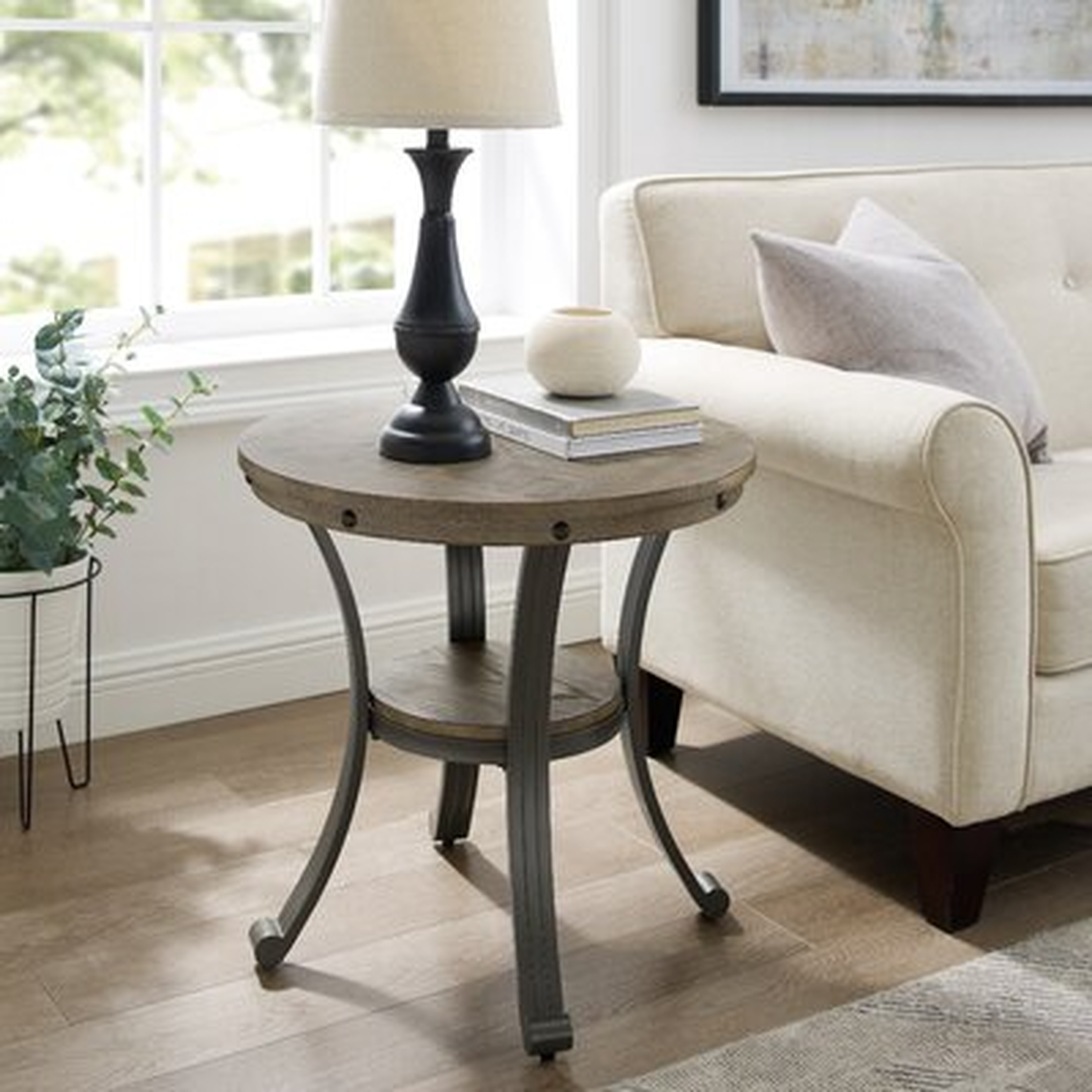 Rauscher End Table with Storage - Wayfair