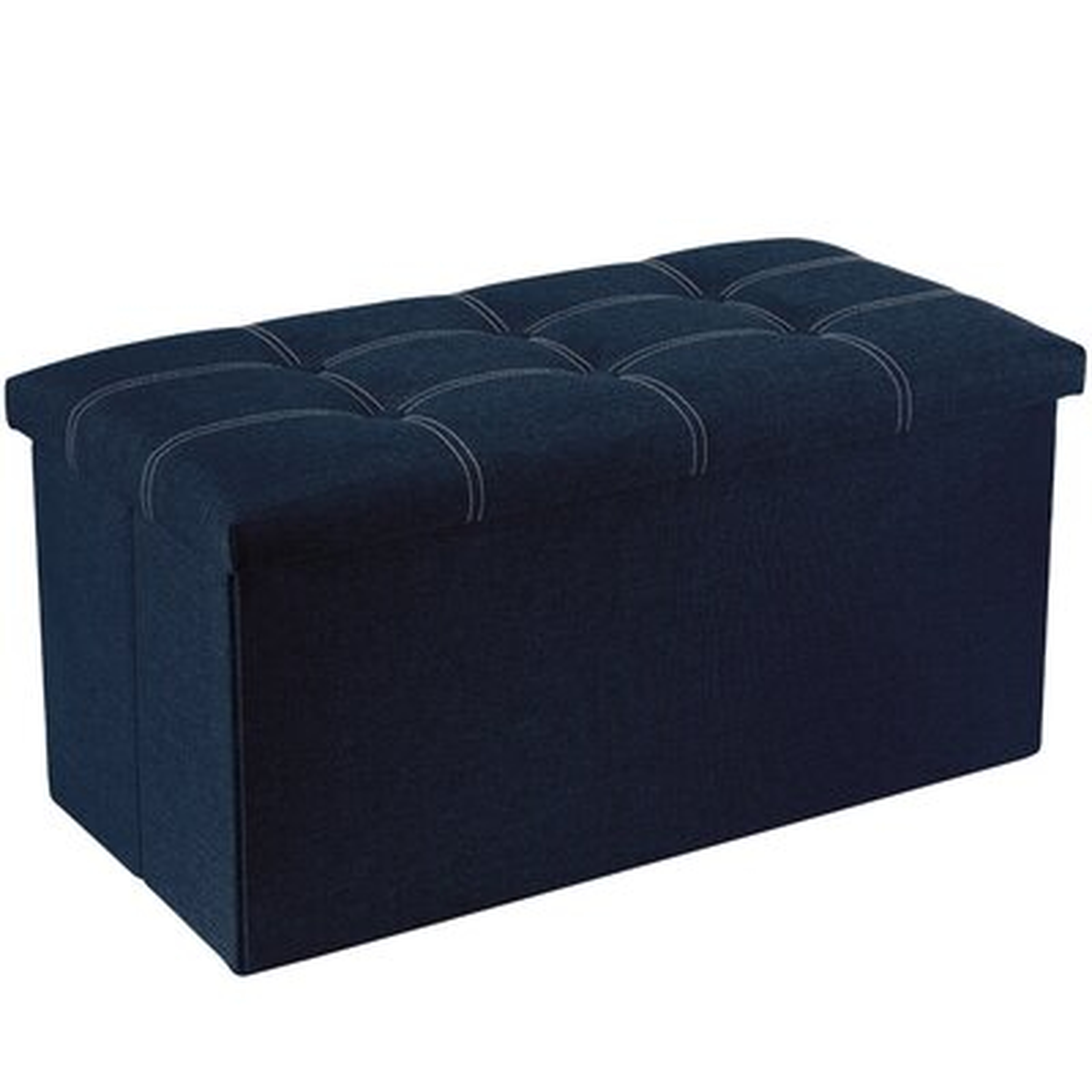 30-Inch (Approximately 76.2 Cm) Storage Stool, Foldable Footrest Shoe Bench, With 80 Liters Of Storage Space, Bedside Storage Seat, Supporting Force Of 300 Pounds - Wayfair
