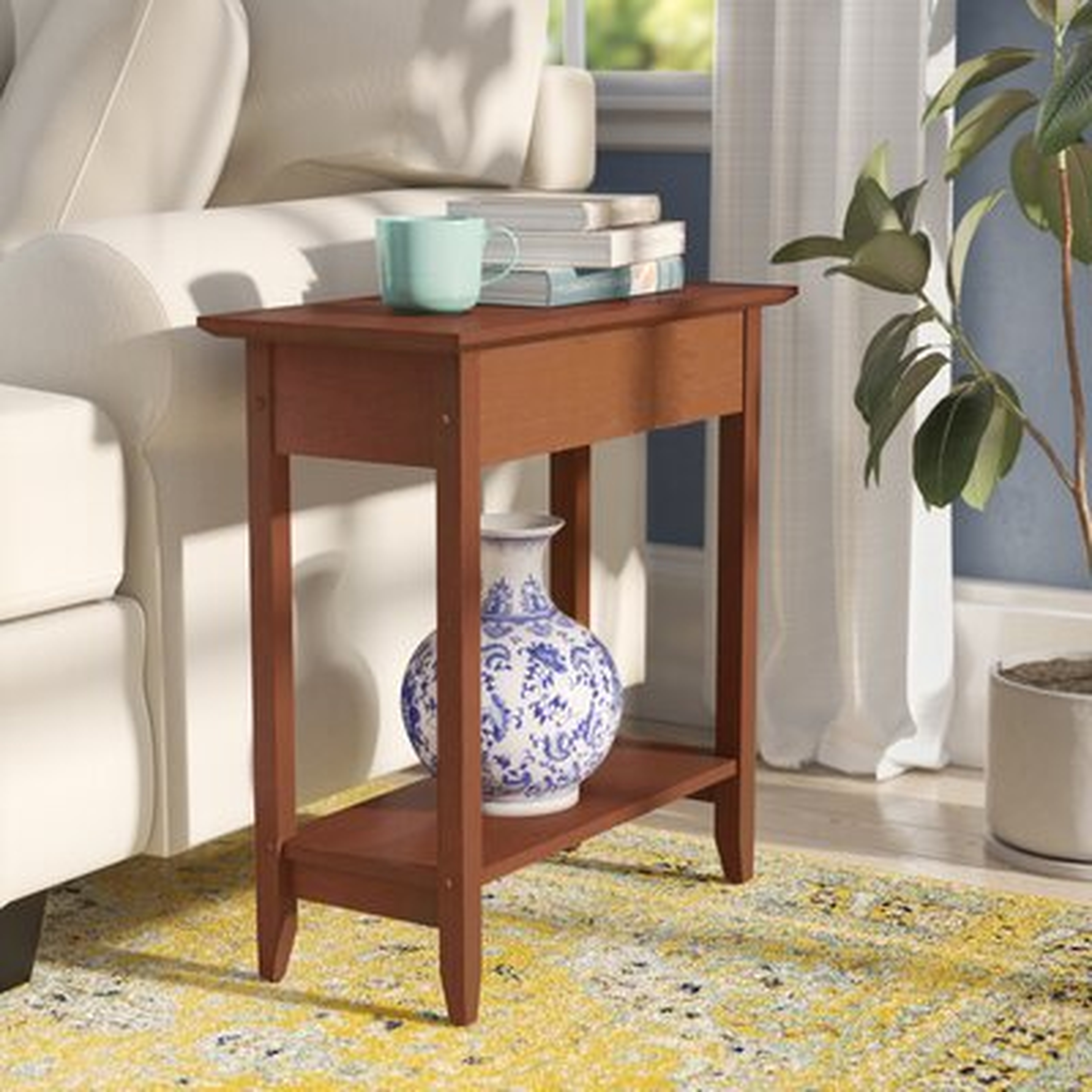 Haines End Table with Storage - Wayfair