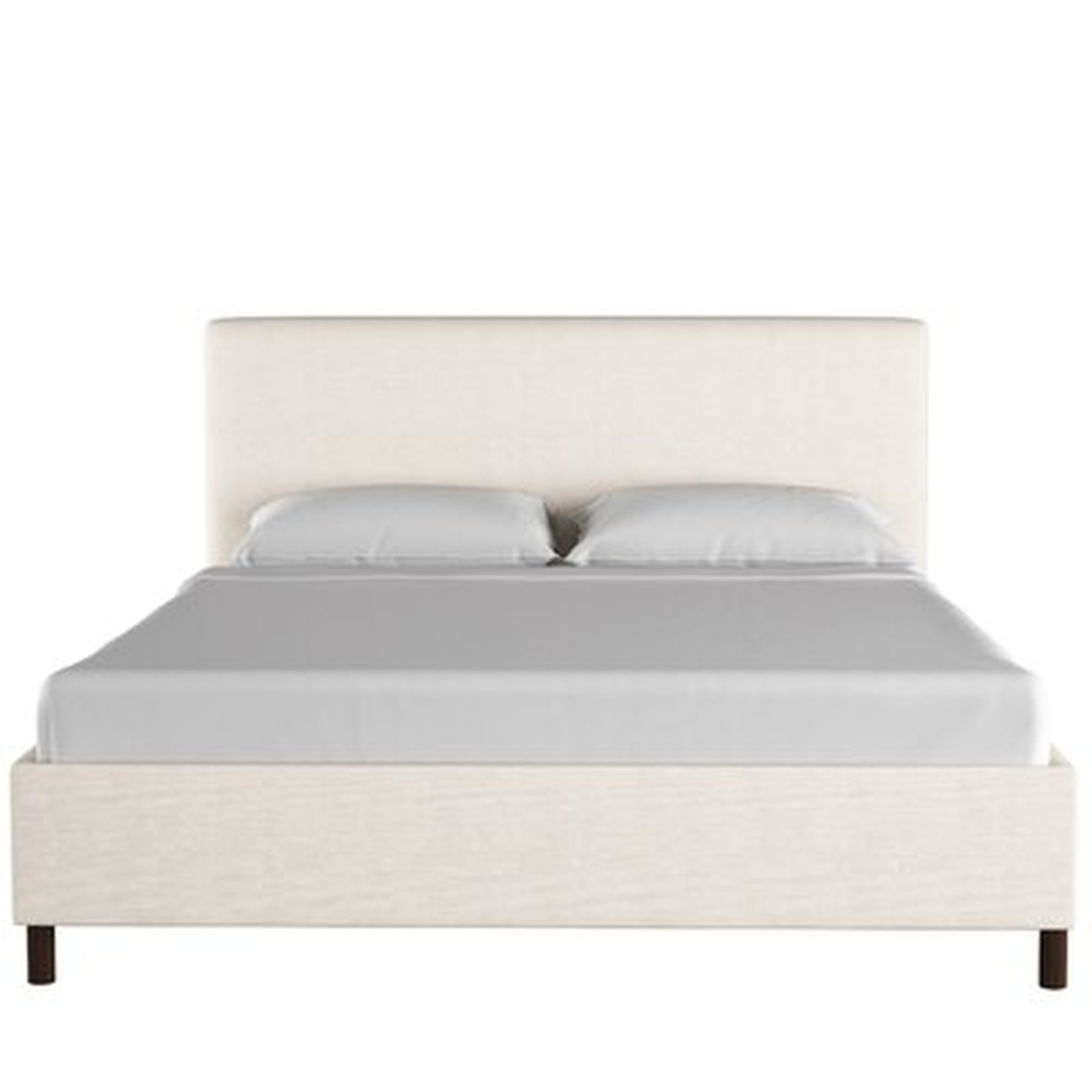 Emery Upholstered Low Profile Bed, Platform (No Box Springs Required) - Wayfair