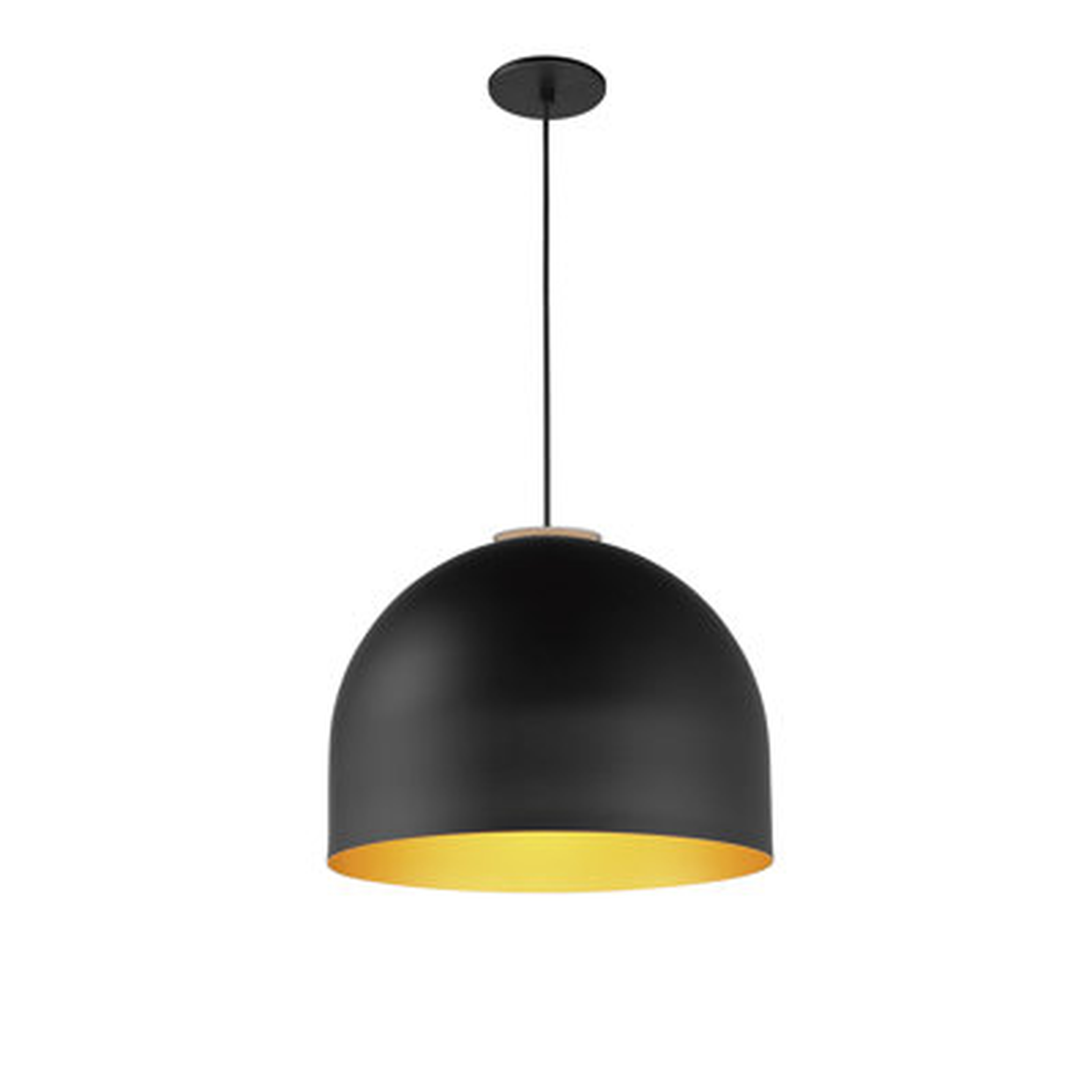 Mabeth 1 - Light Dome Pendant - AllModern
