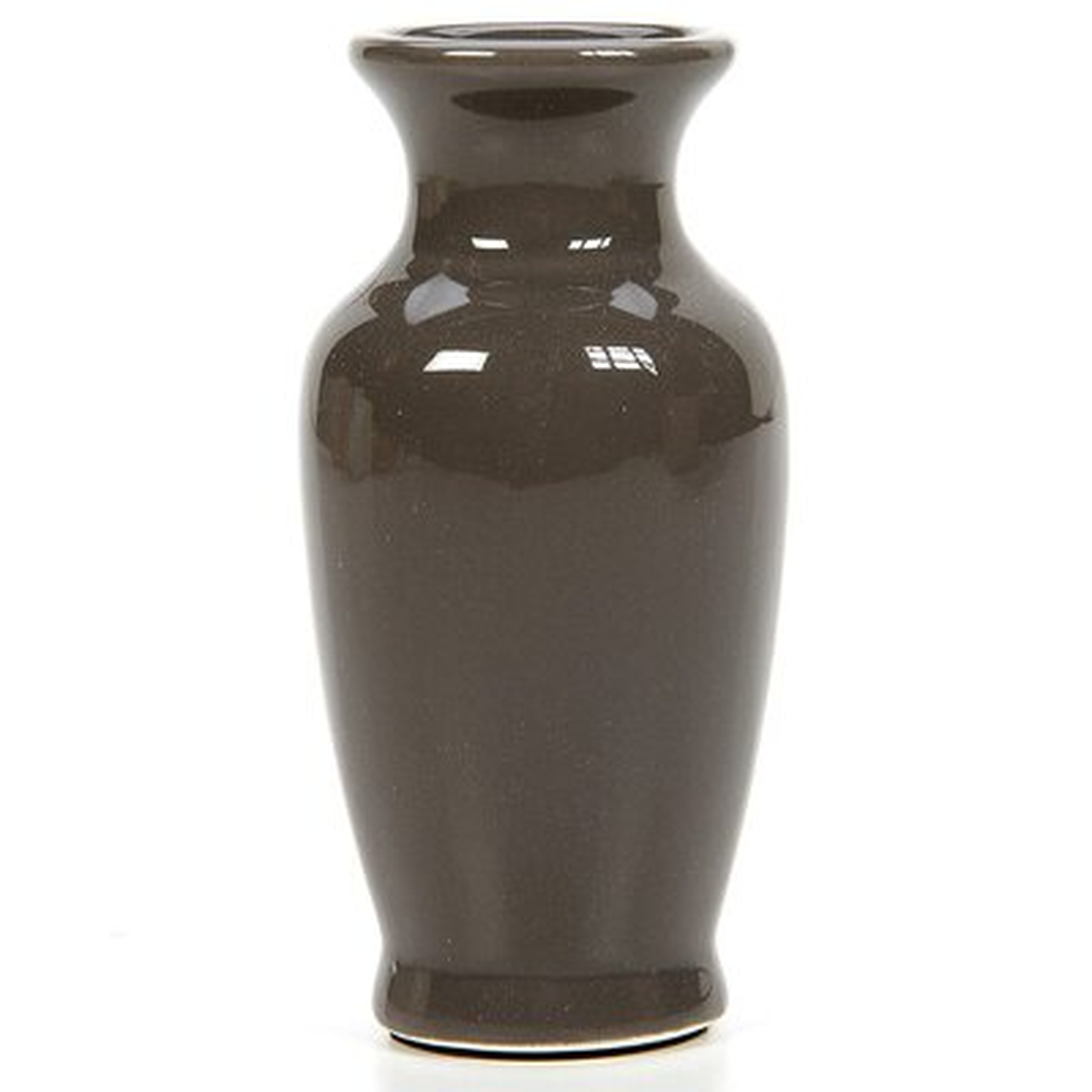 Set Of 6, Gray Traditional Ceramic Vase - Wayfair