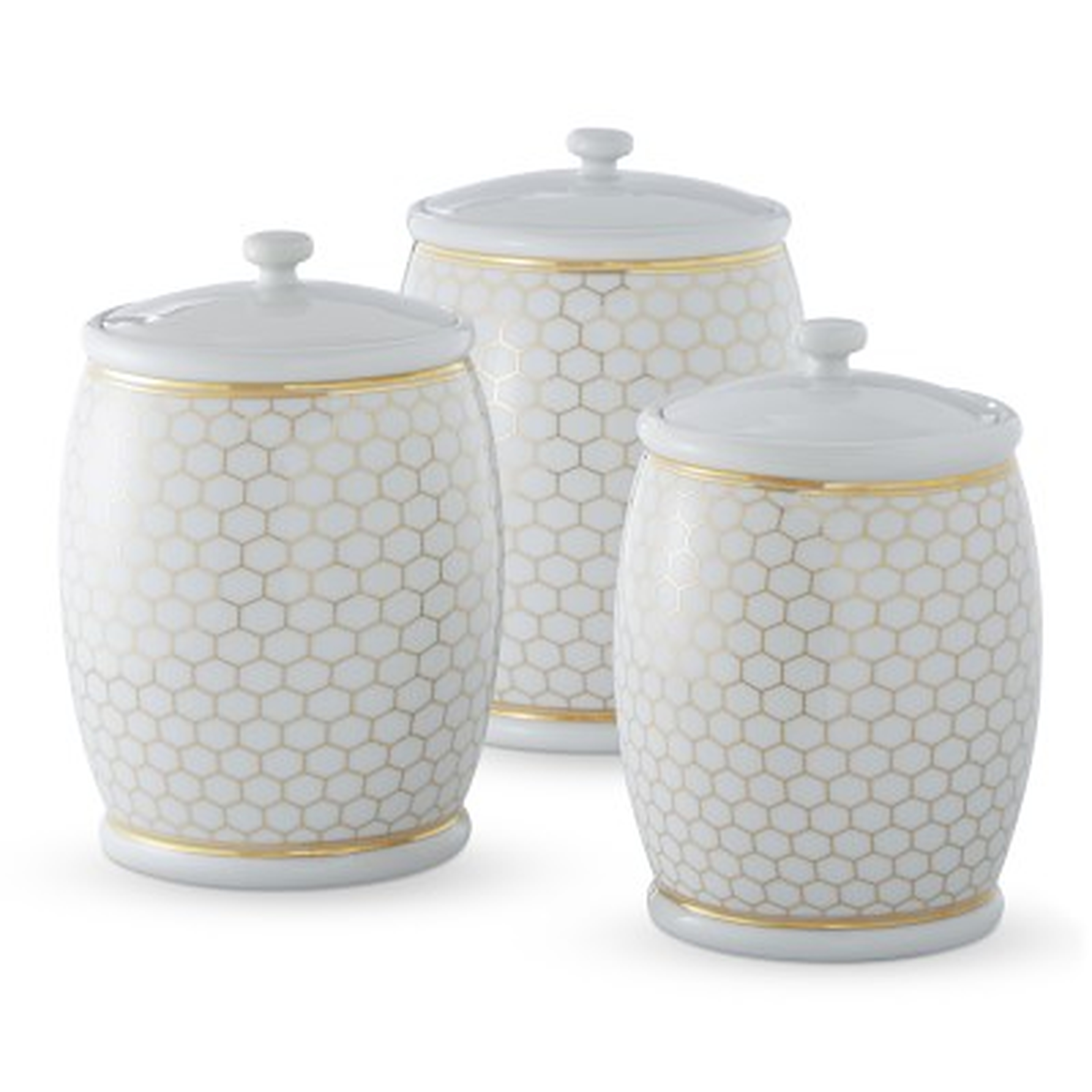 Honeycomb Canister, Set of 3 - Williams Sonoma