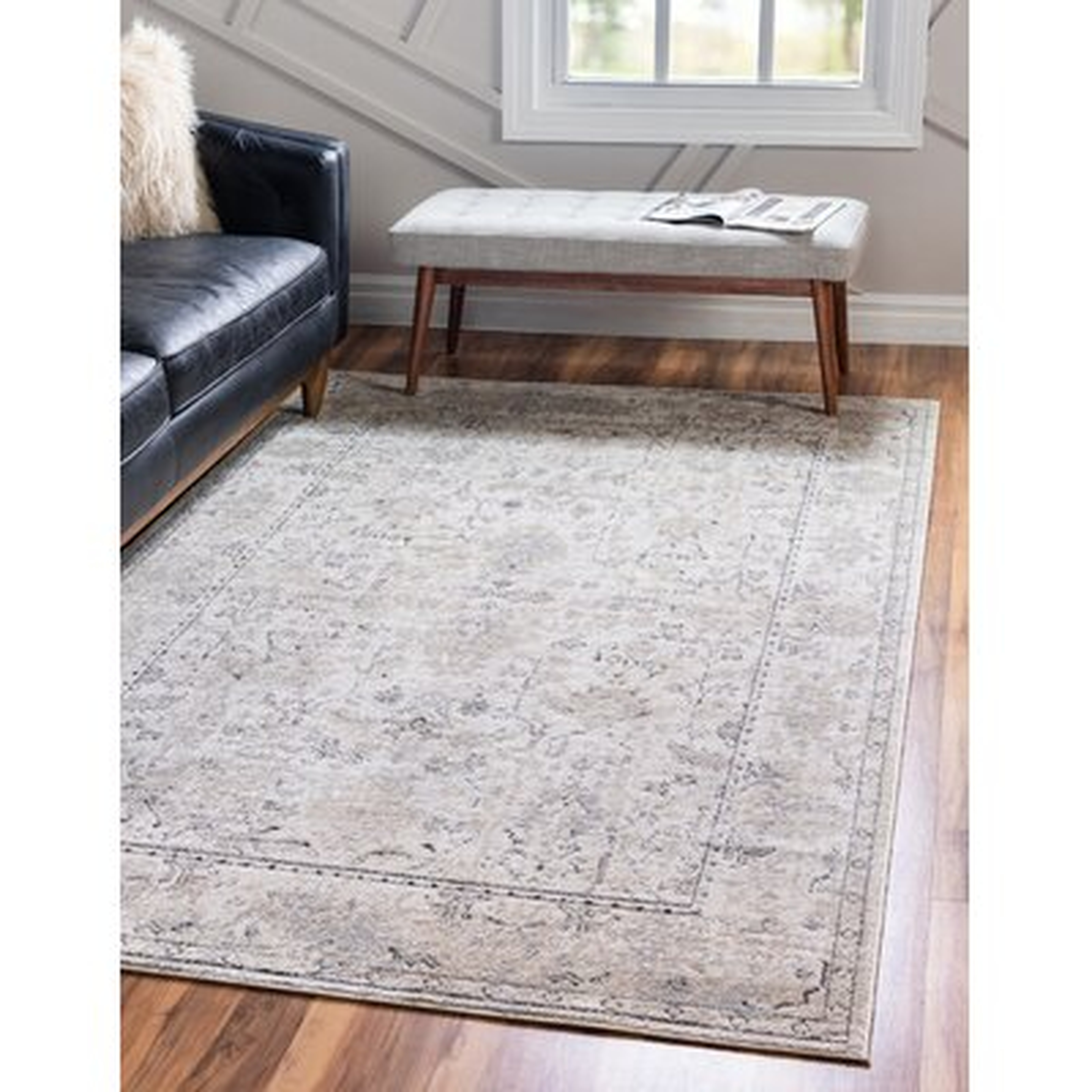 Circleville Oriental Ivory Area Rug - Wayfair