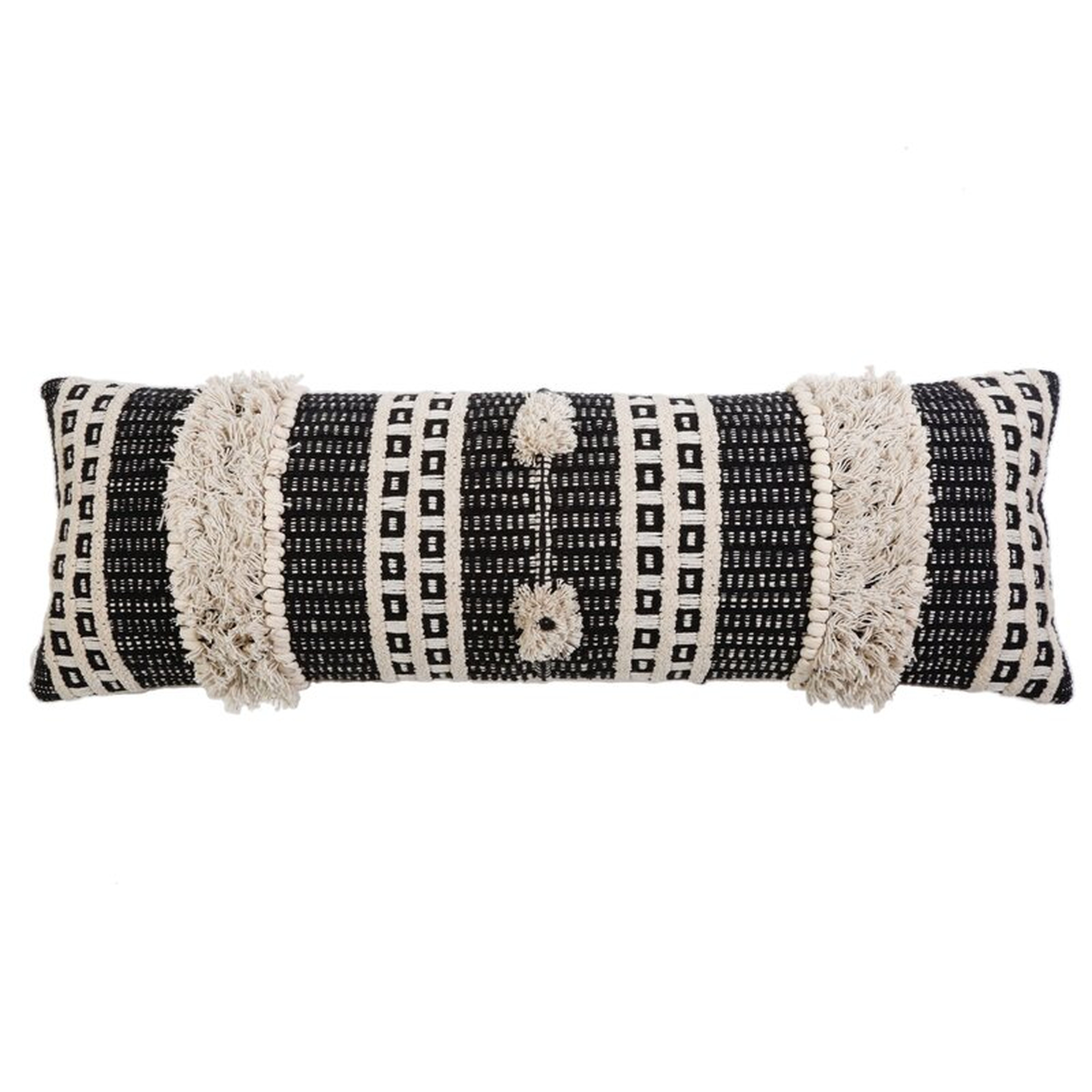 Pom Pom At Home Sawyer 100% Cotton Feathers Geometric Lumbar Pillow Cover & Insert - Perigold