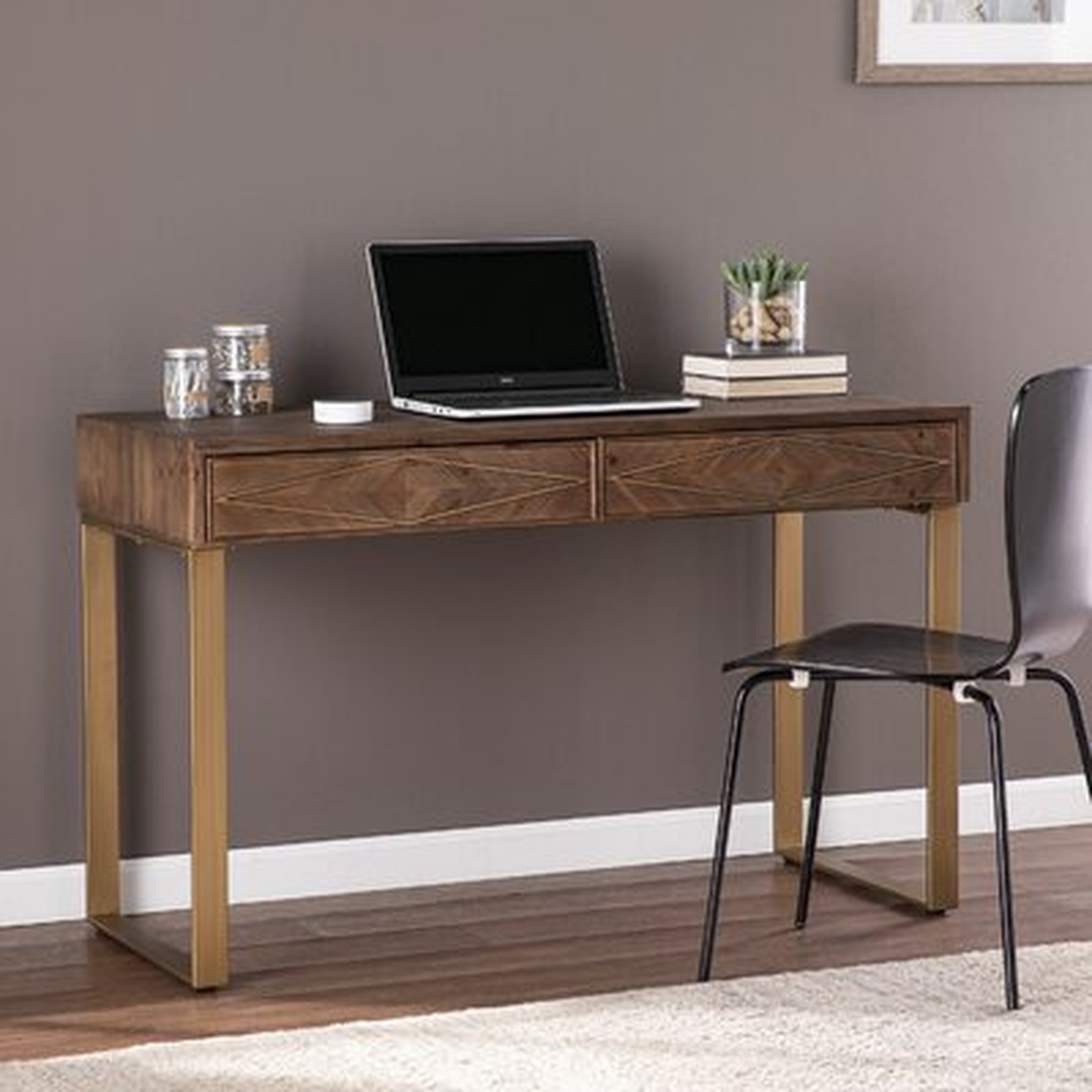 Olszewski Solid Wood Desk - Wayfair