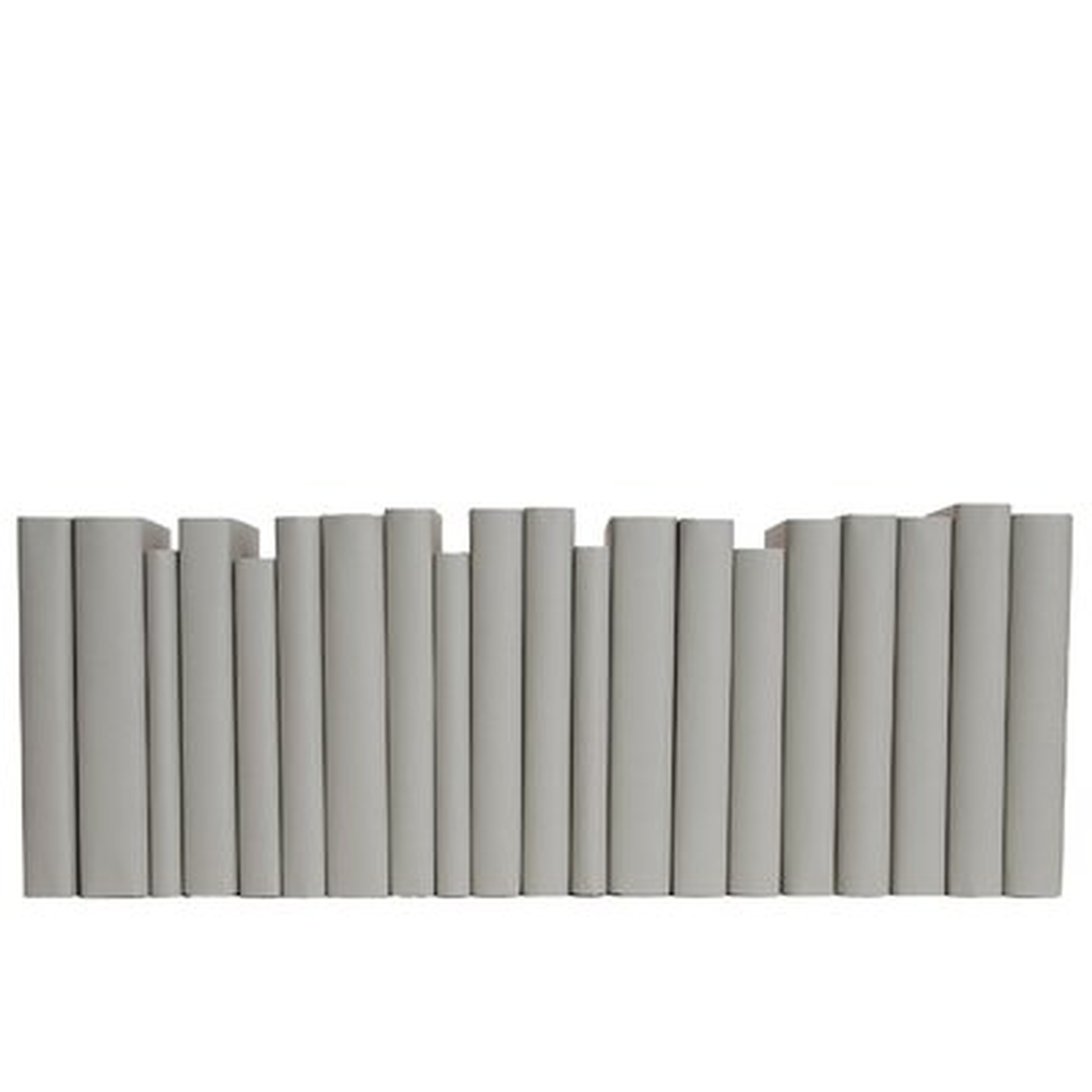 Modern Paper Wrapped Decorative Book - Wayfair