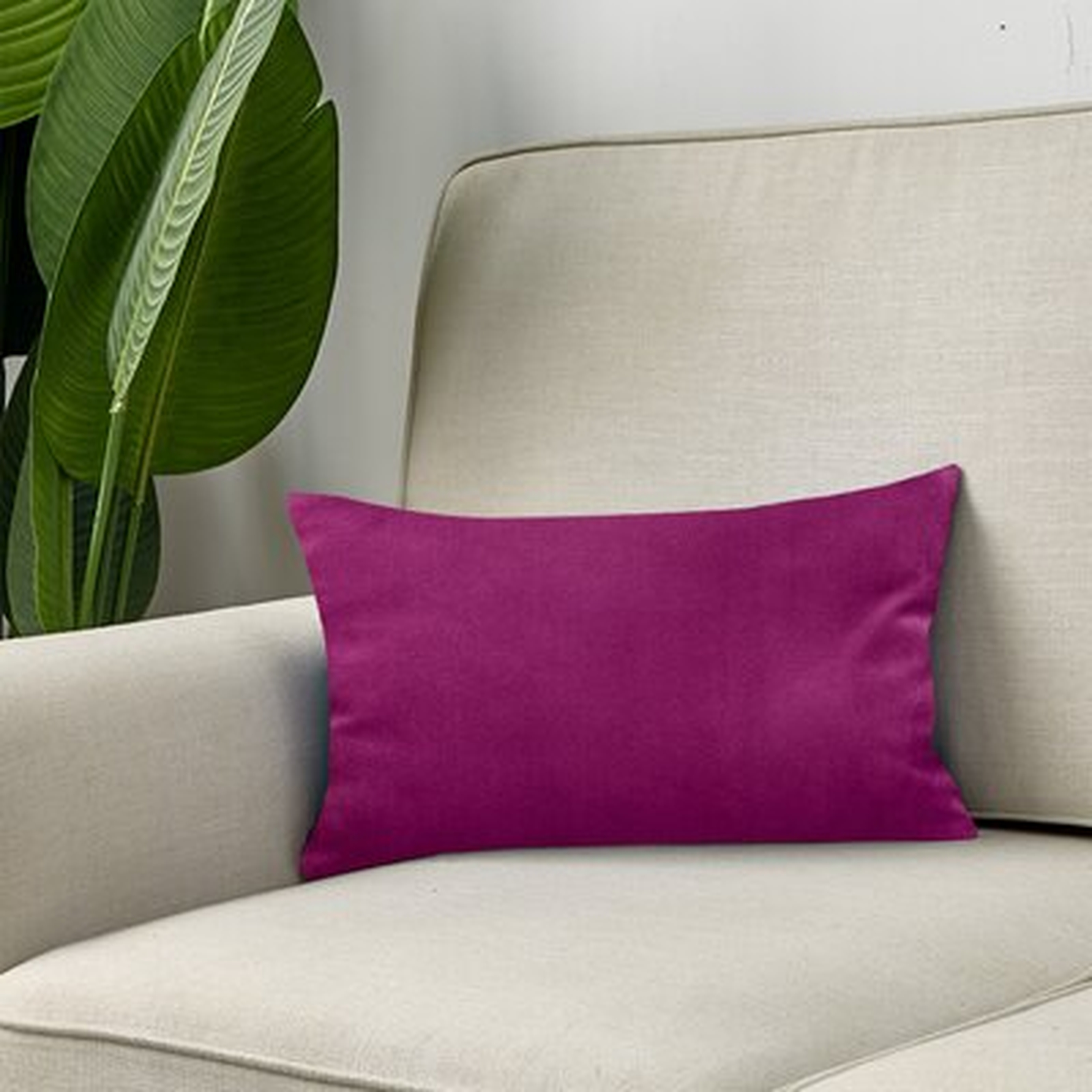 Hornbeck Rectangular Velvet Pillow Cover - Wayfair