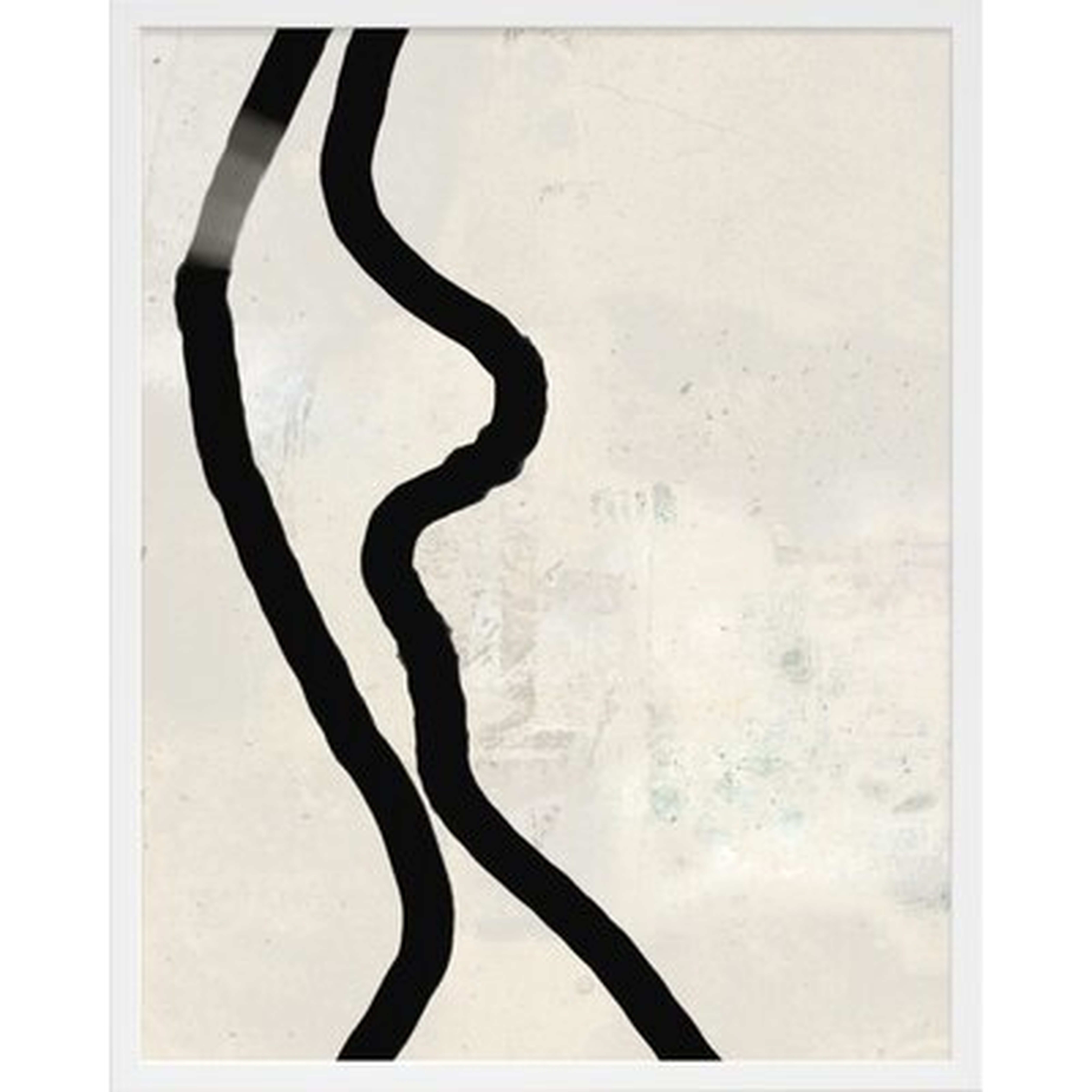 Black Rope 2 by Jacques Pilon - Picture Frame Painting Print on Paper - Wayfair