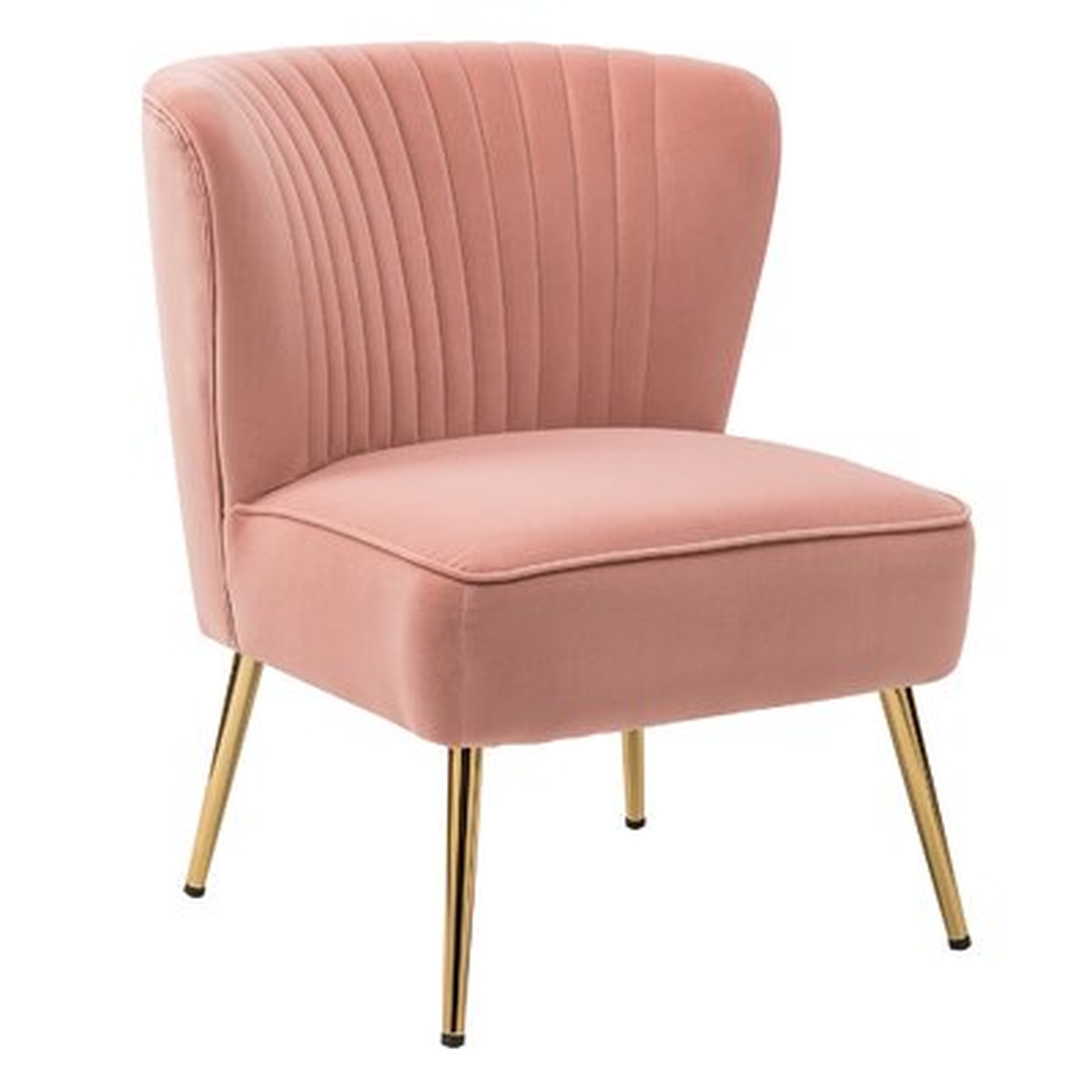 Lisette 26'' Wide Tufted Velvet Side Chair - Wayfair