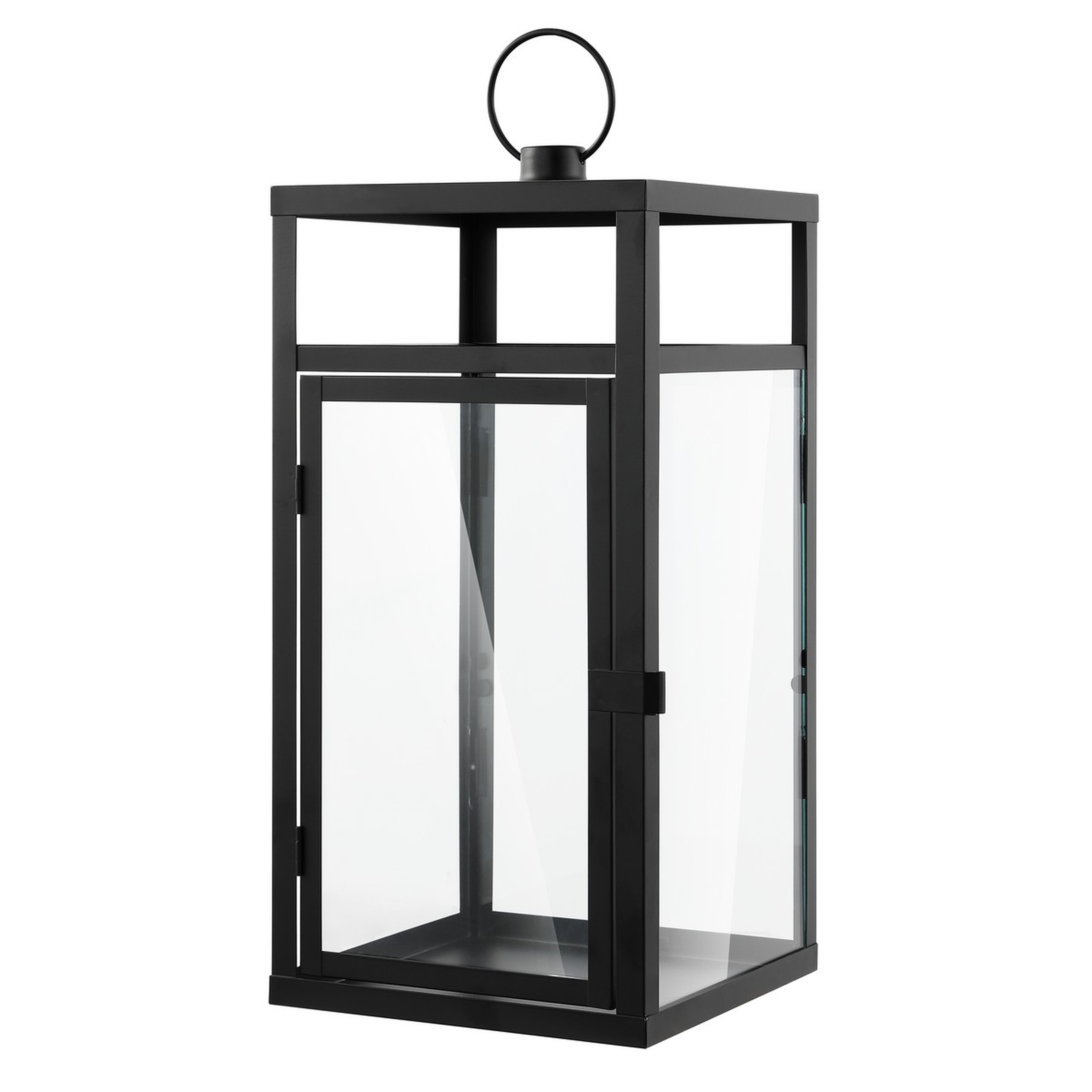 Fraleigh 20" Outdoor Lantern - Black - Safavieh - Safavieh