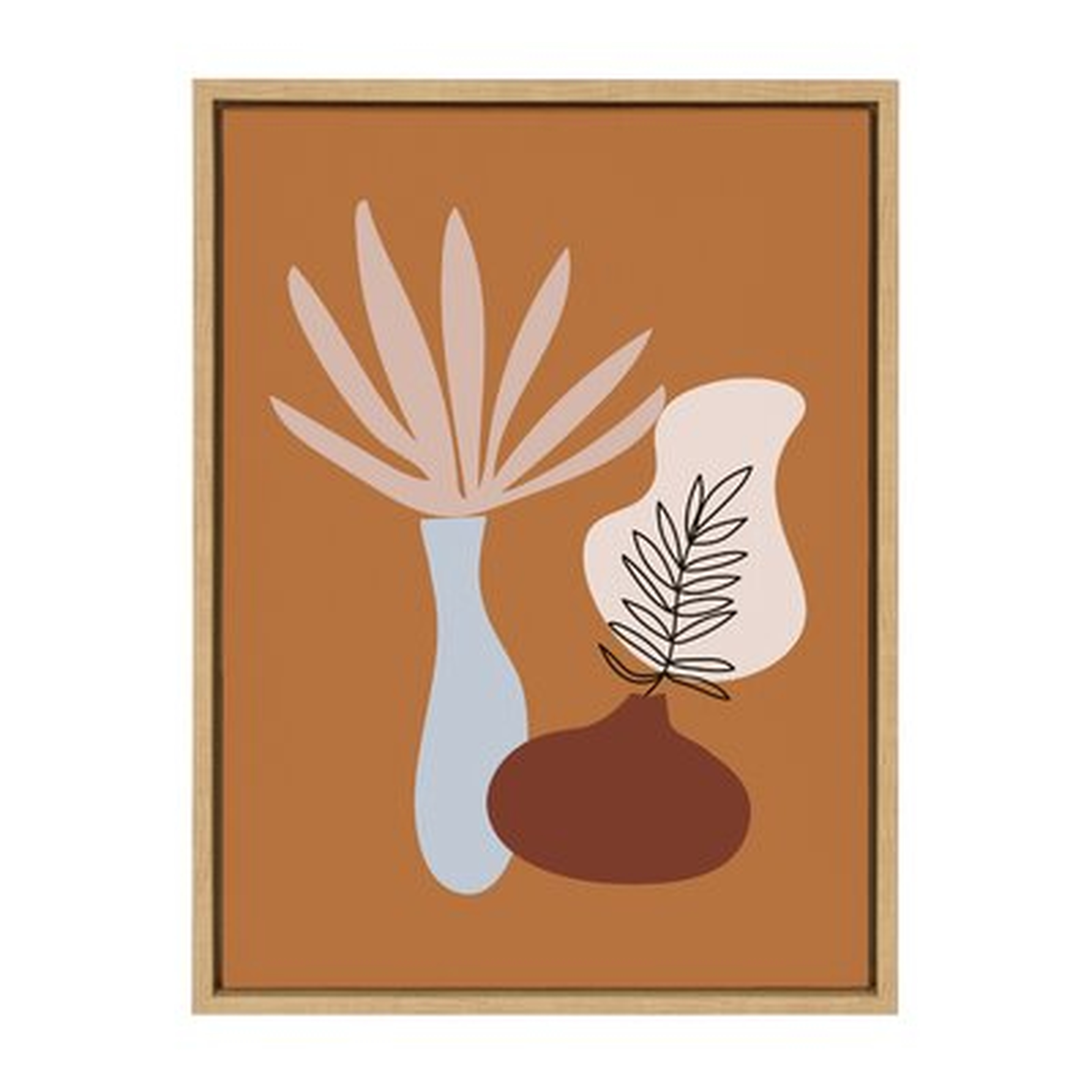 'Terra Calm 1' by Alexander Ginzburg - Floater Frame Painting Print on Canvas - Wayfair