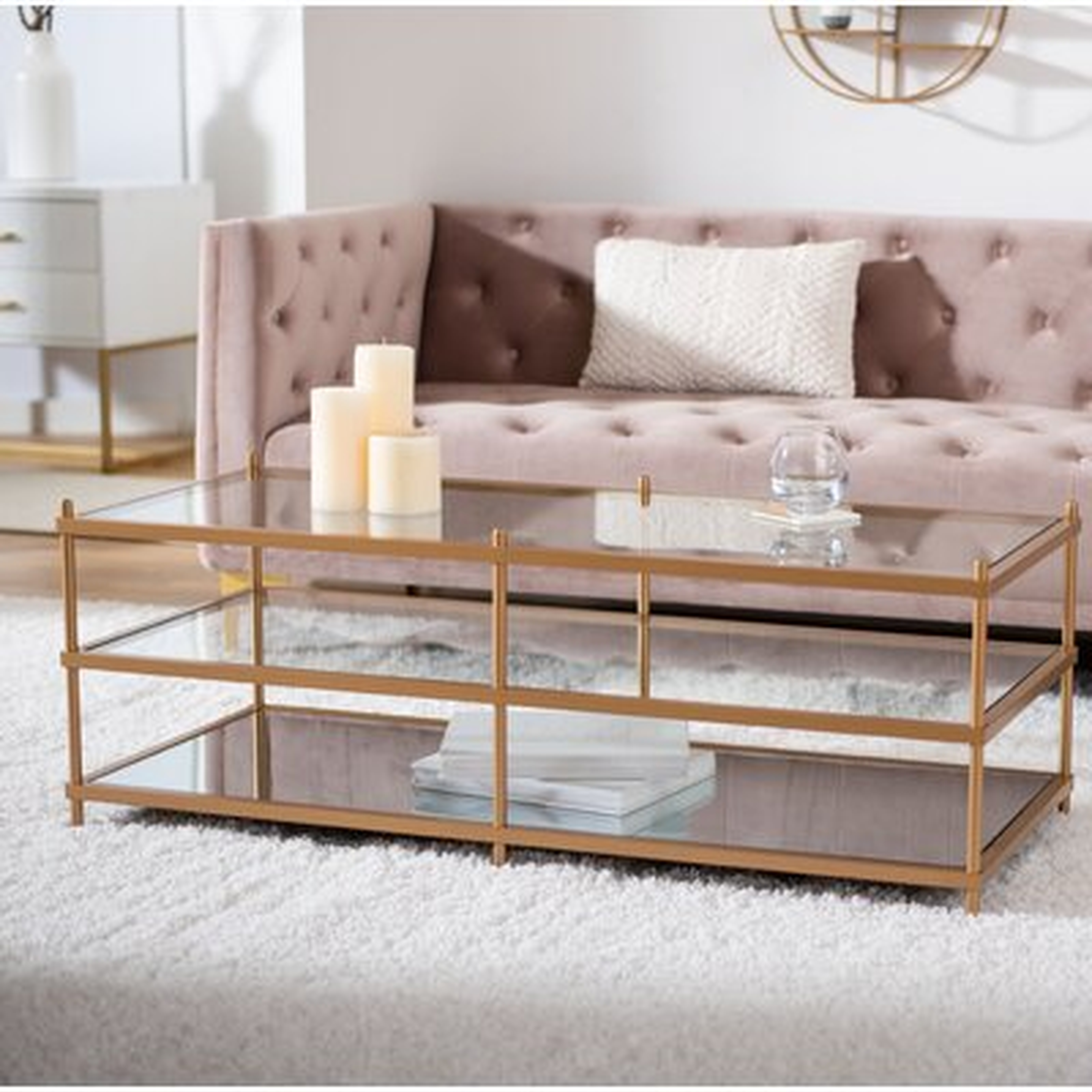 Soriano Coffee Table with Storage - Wayfair