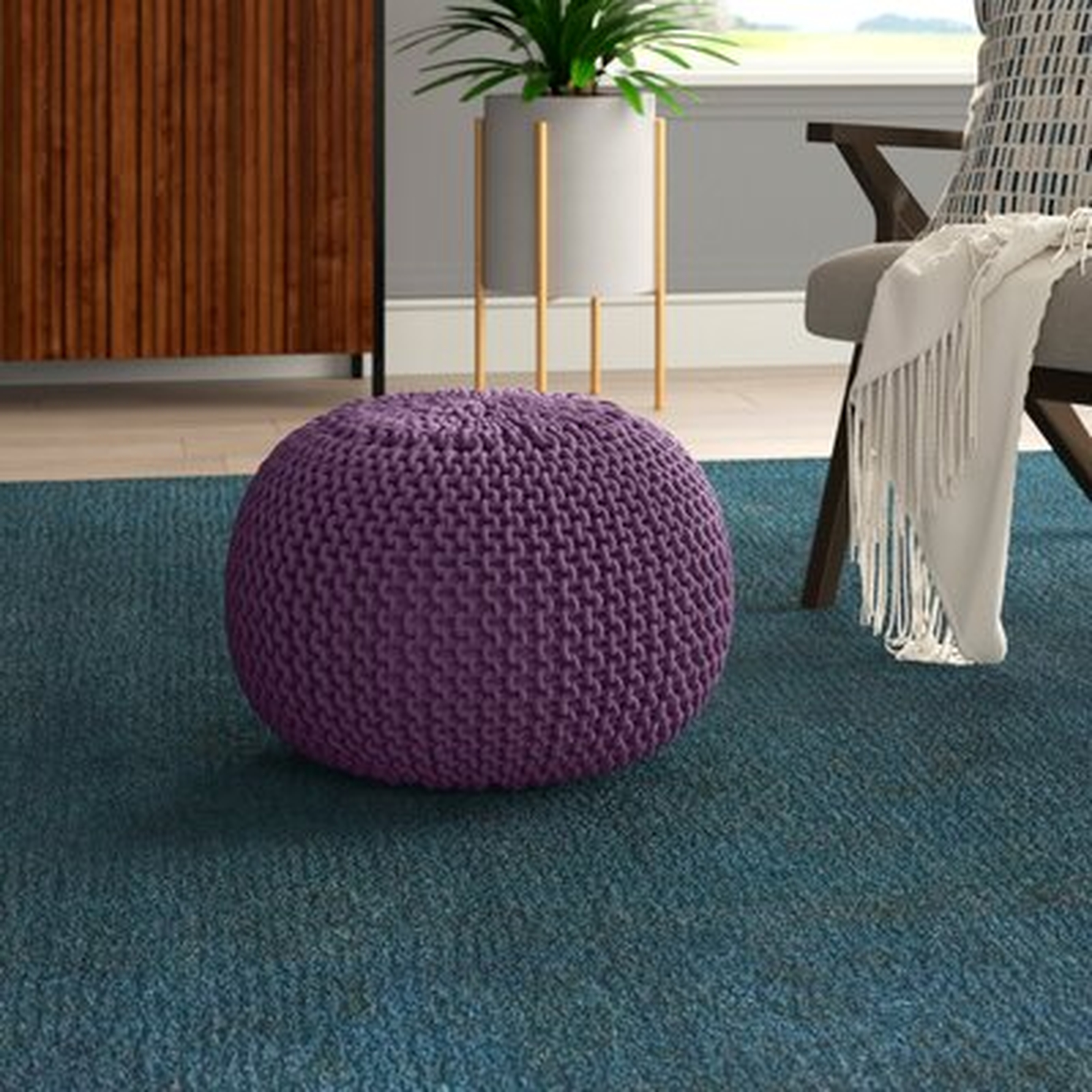 Hanneman Pouf - Wayfair