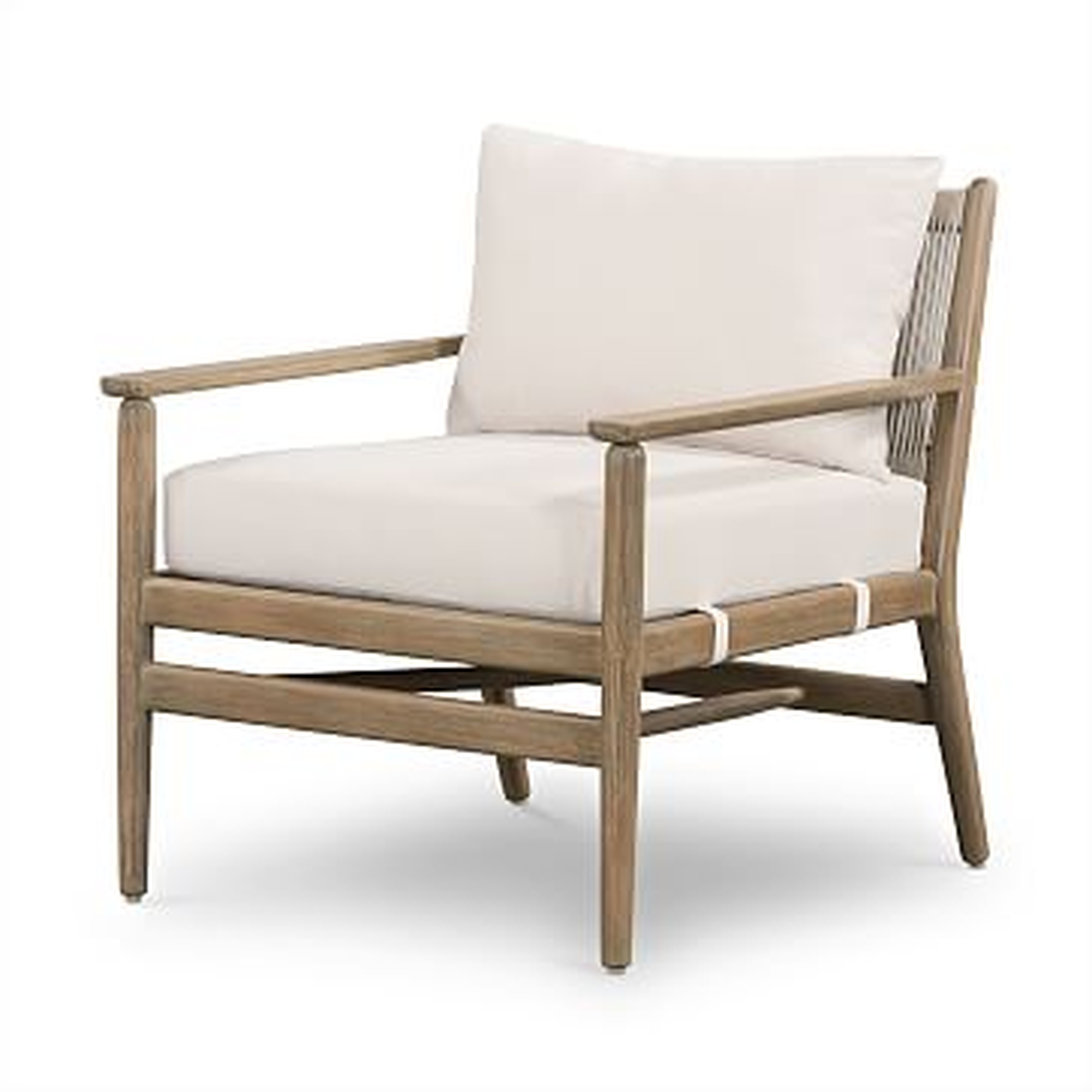 Rope Back Outdoor Chair - West Elm