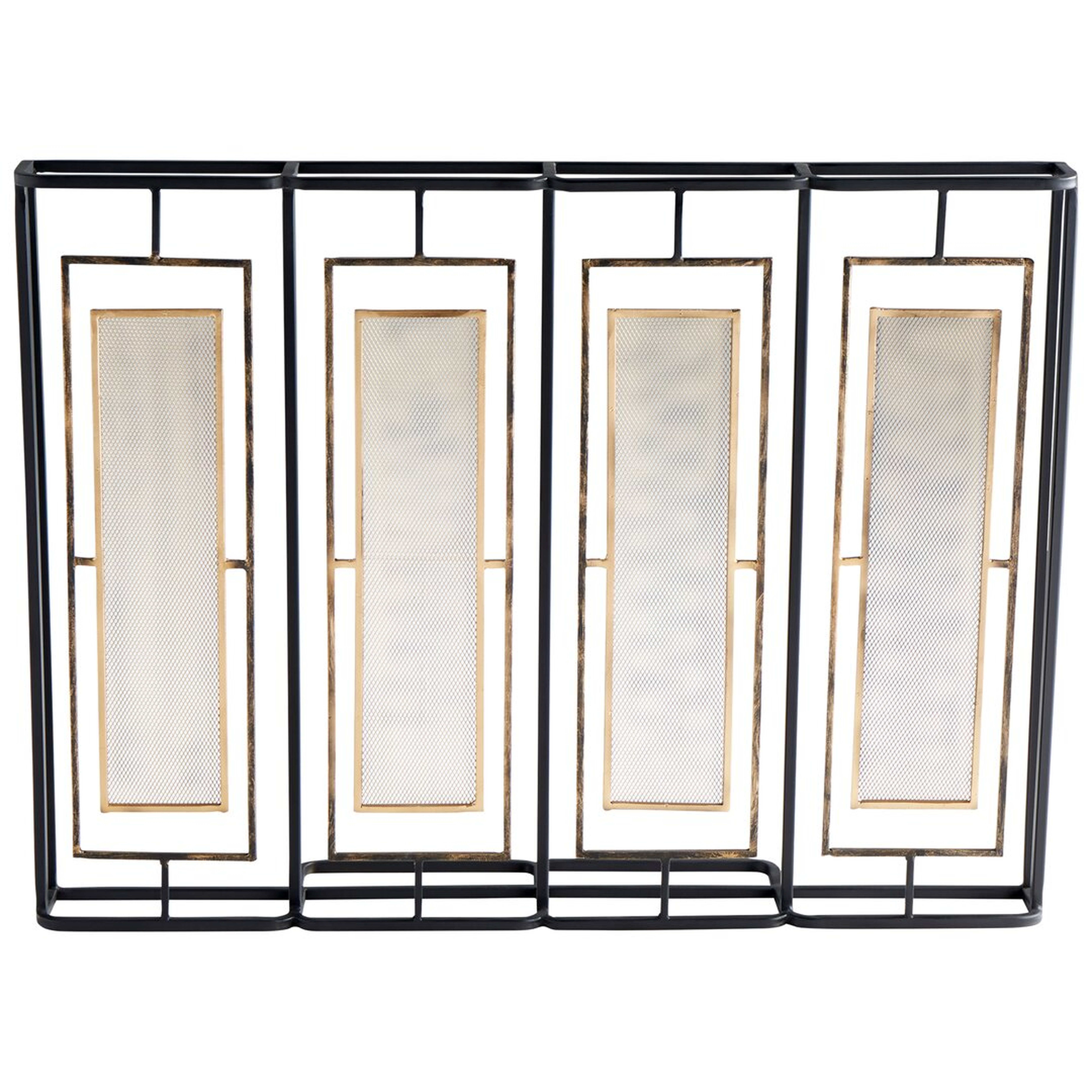 "Cyan Design Ludgate Decorative Iron Fireplace Screen" - Perigold